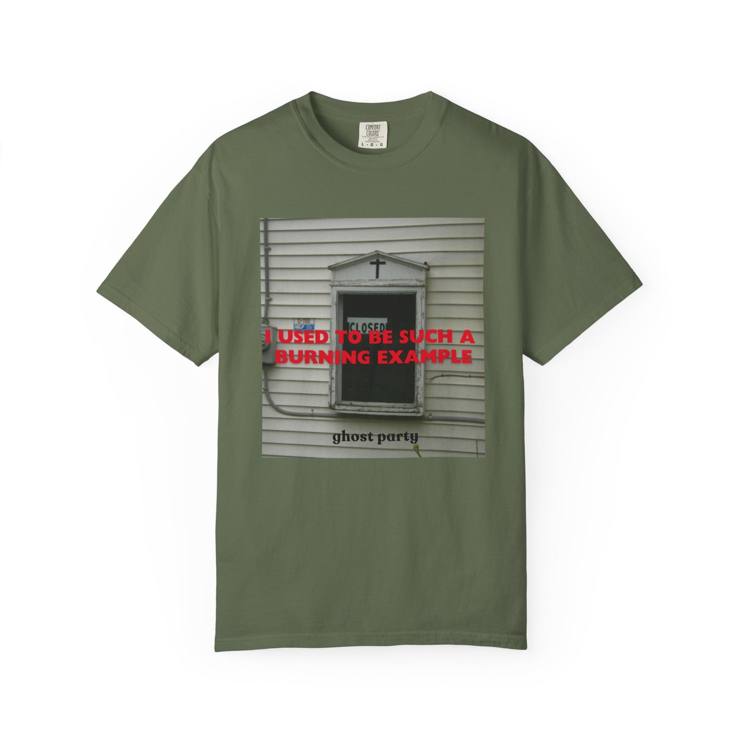 I Used to Be Such a Burning Example tee