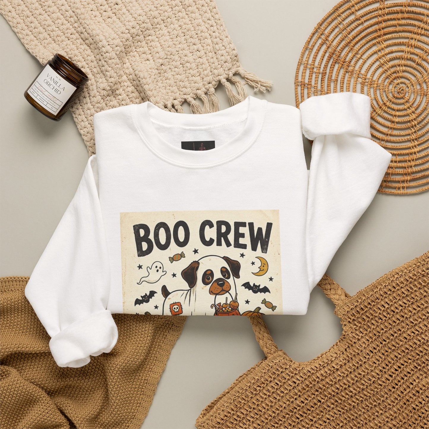 Friday Knights- Boo Crew Halloween Sweatshirt