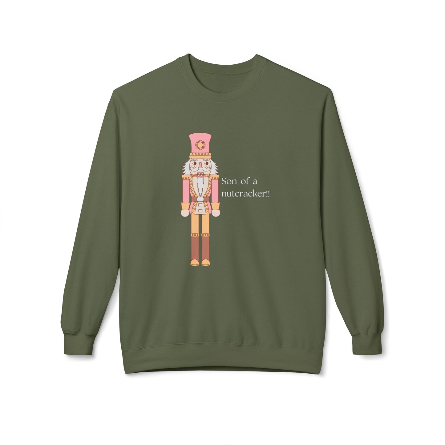 Friday Knights - Son of a nutcracker Fleece Crewneck Sweatshirt