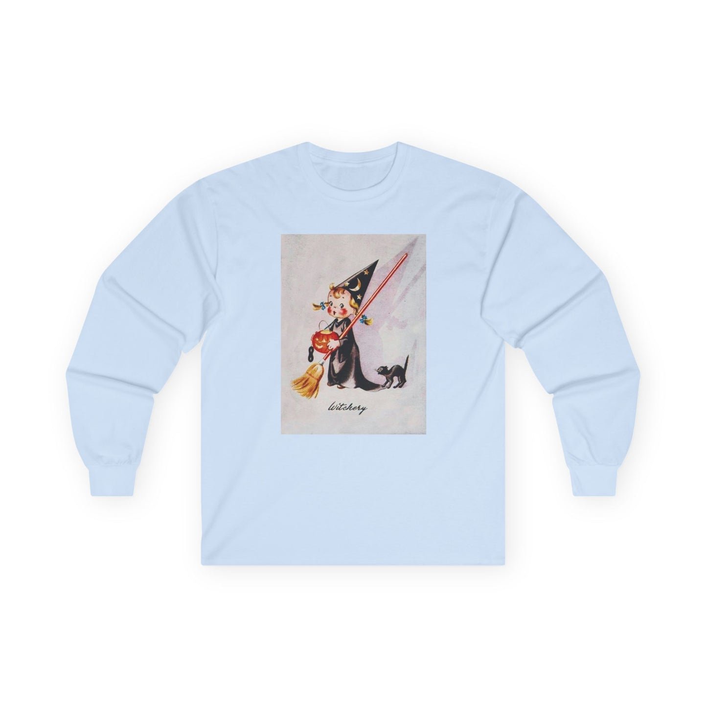 Witch and black cat sweater