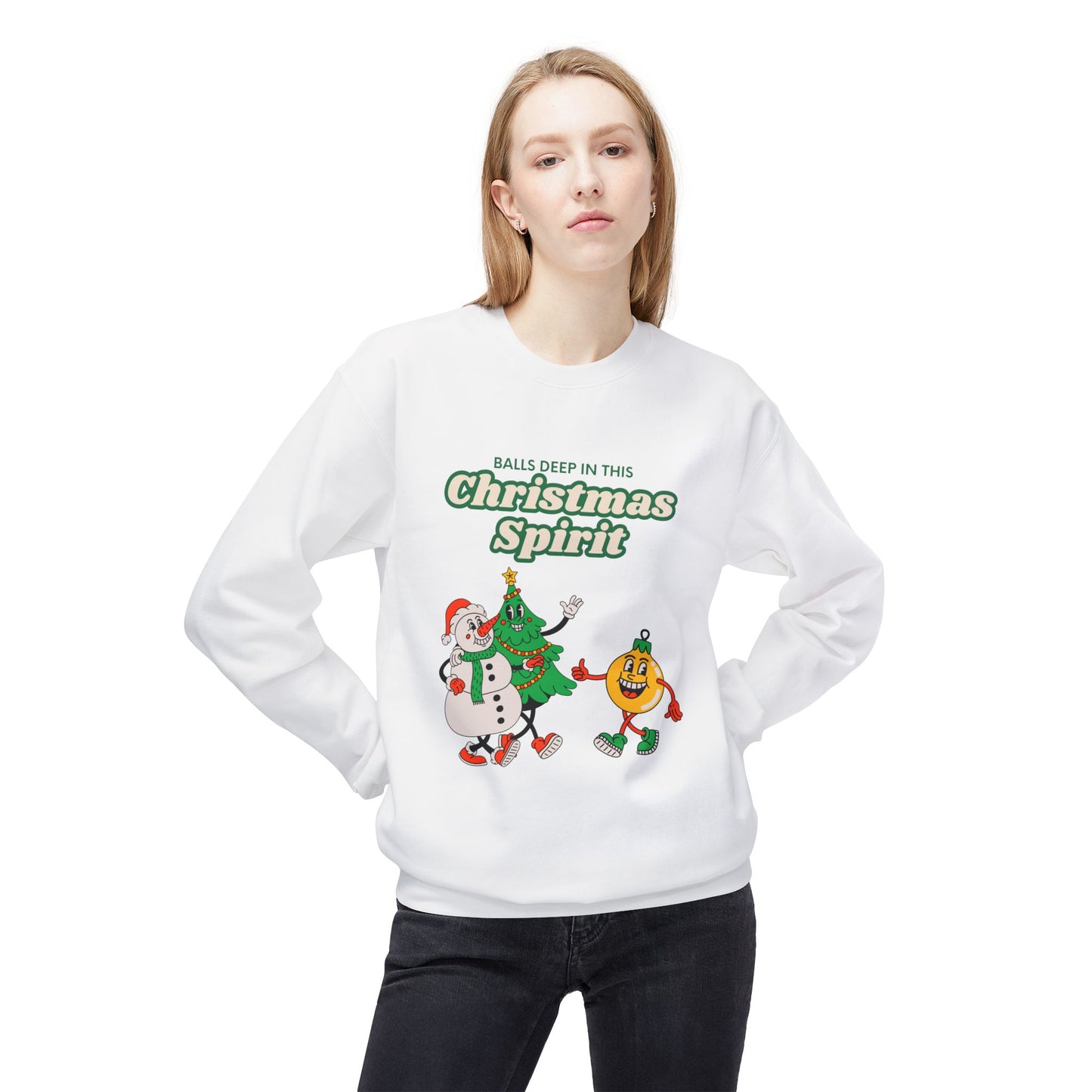 Friday Knights - Christmas Spirit  fleece sweater