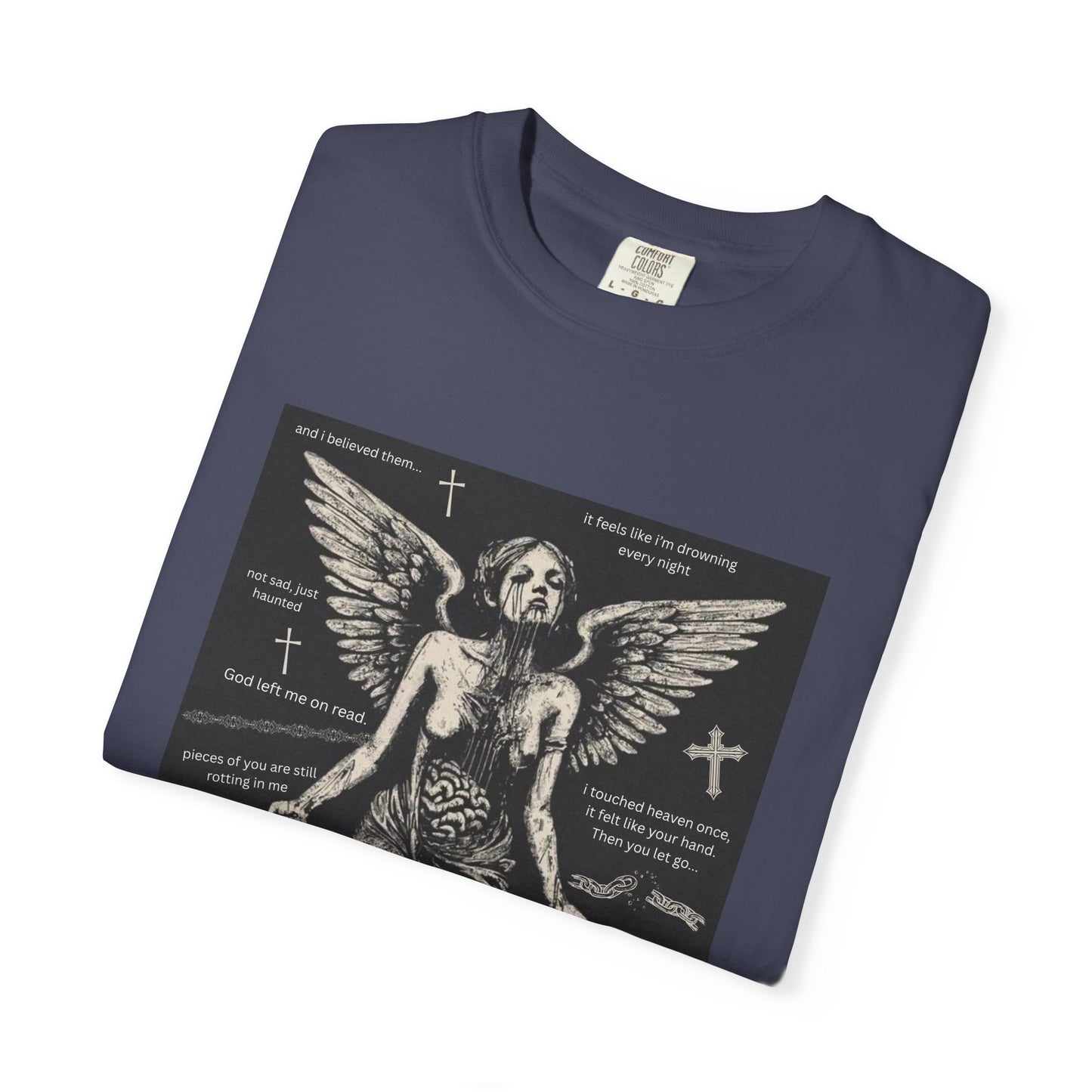 drowning angel tee