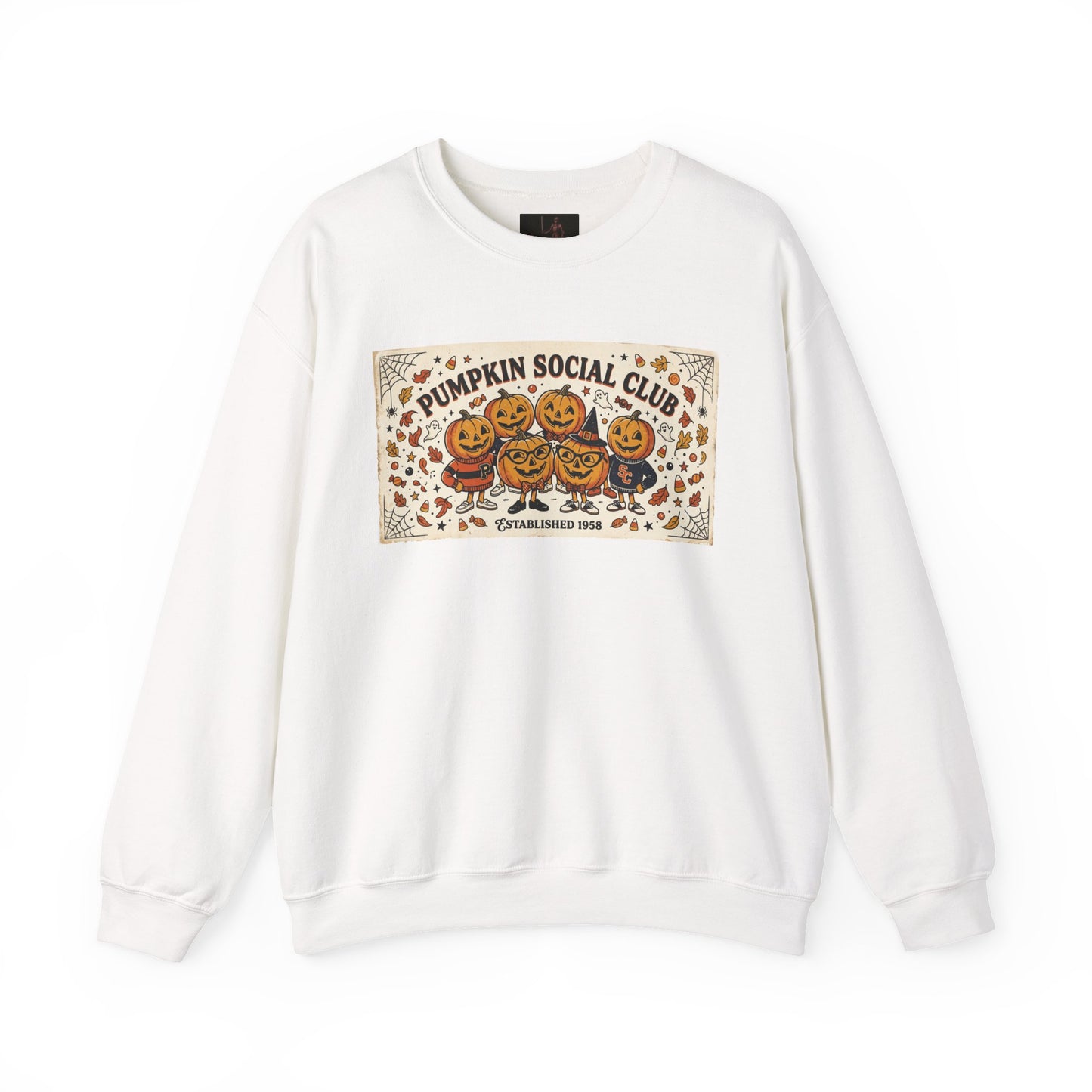 Friday Knights - Pumpkin Social Club Crewneck Sweatshirt