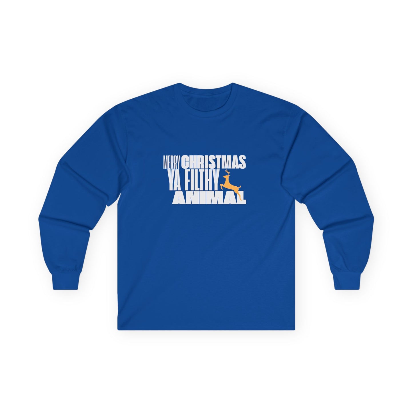 Friday Knights - 'Merry Christmas ya filthy animal' NONFLEECE sweater