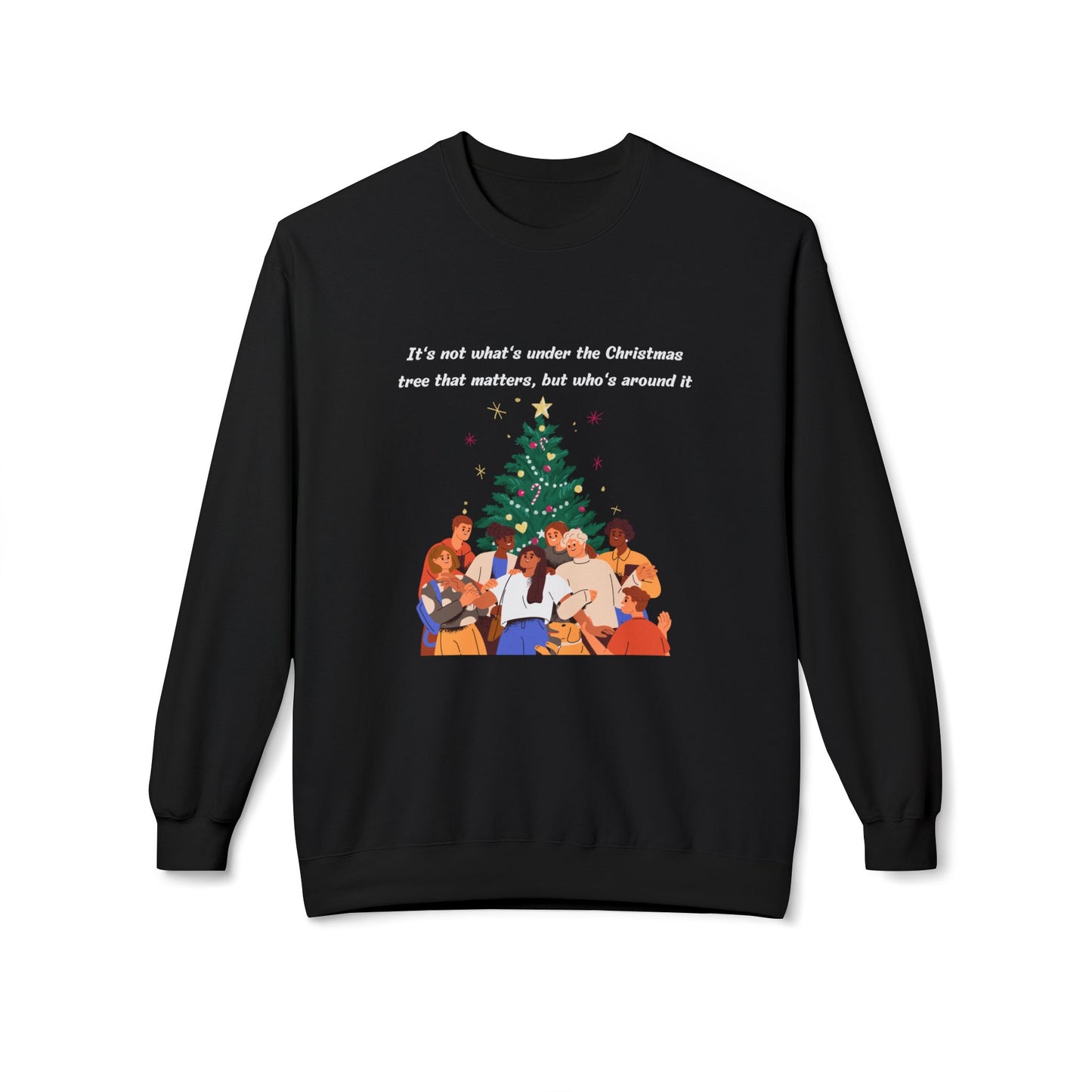 Friday Knights - Holiday Family Christmas Tree Sweatshirt