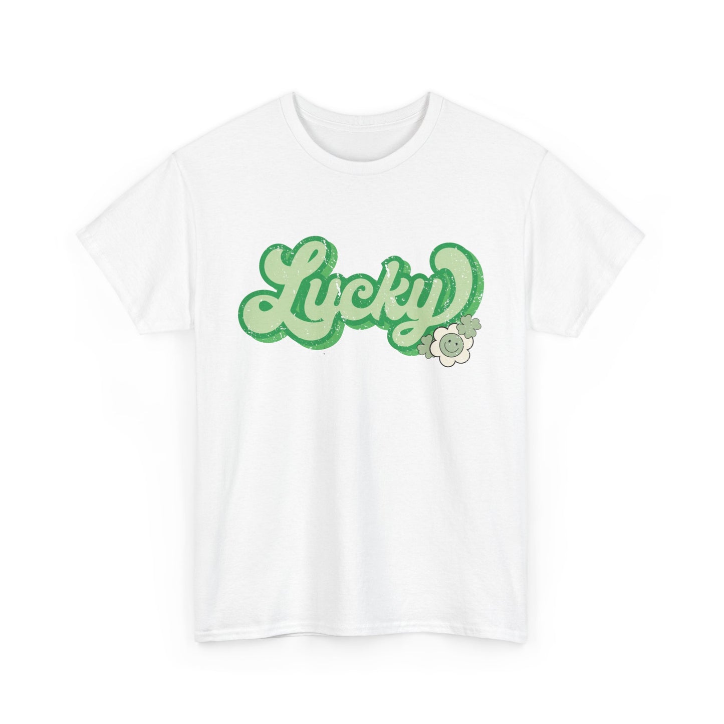 lucky faded tee