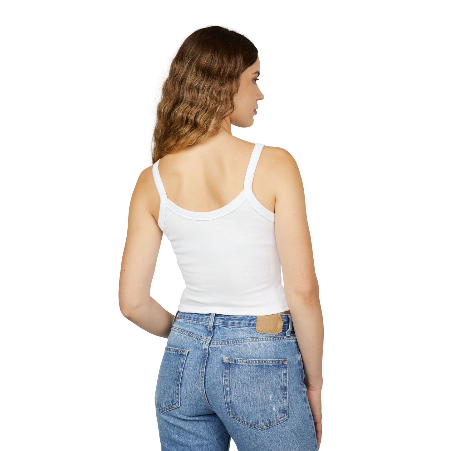 Friday Knights- When Will We Dance Again? Spaghetti Strap Crop Tank