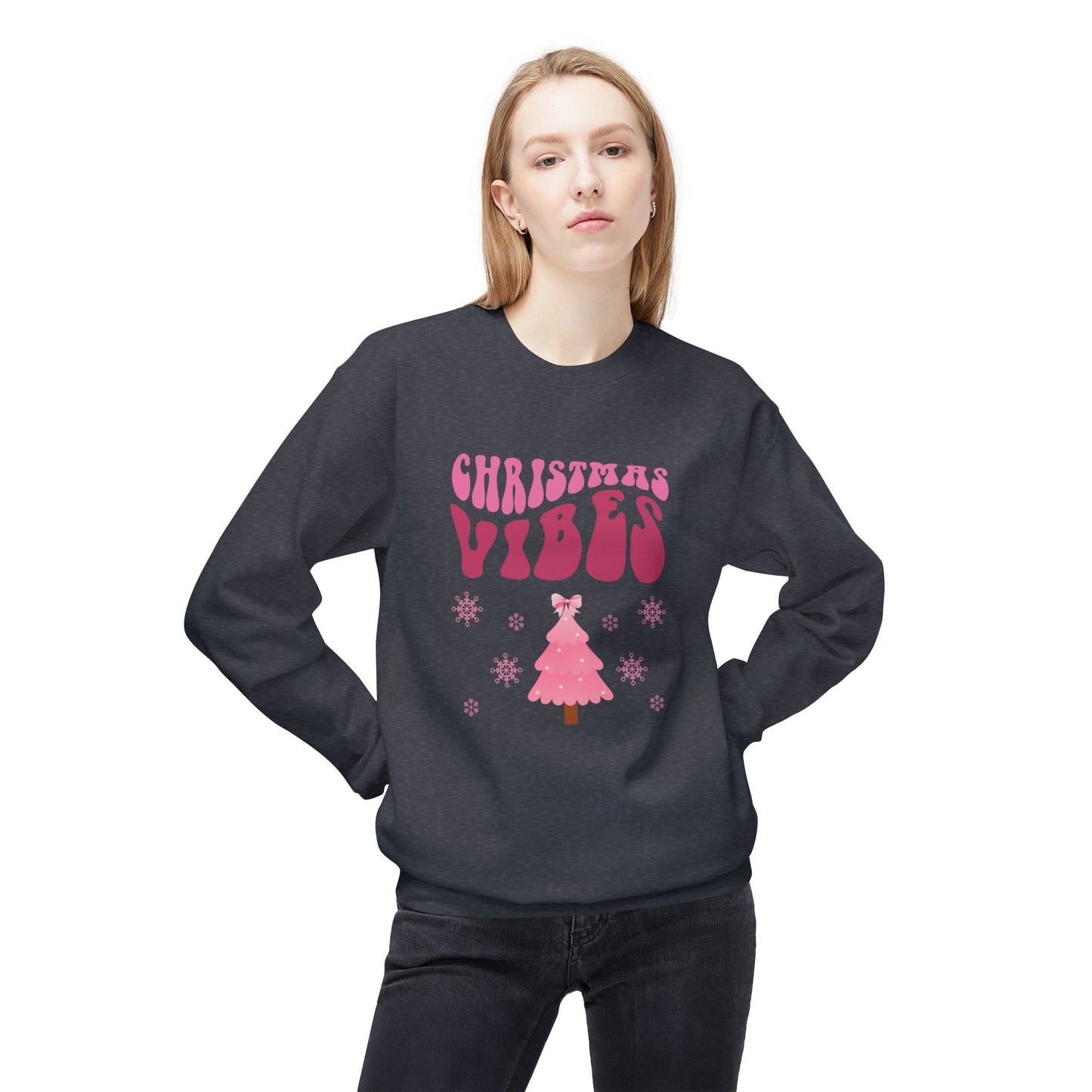Friday Knights - Christmas Vibes fleece Sweatshirt