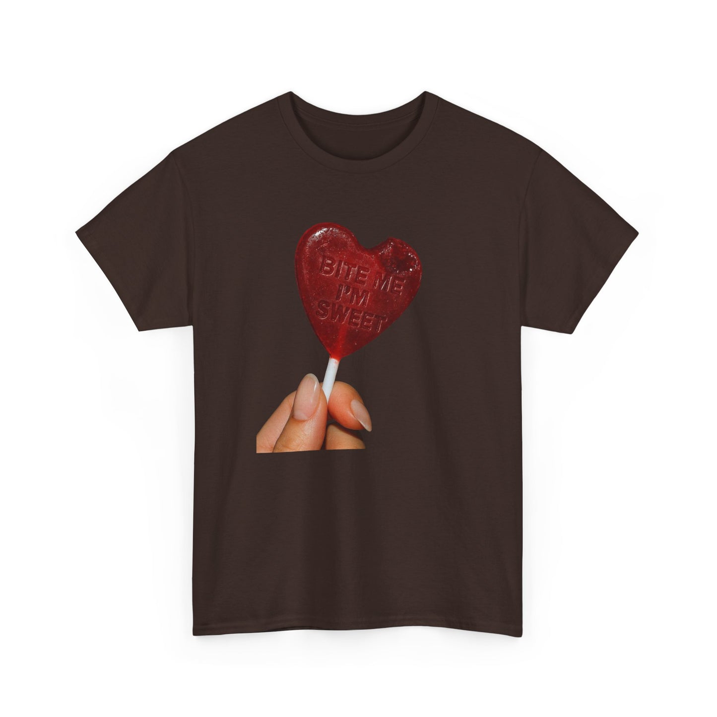 Friday Knights - 'Bite Me' Candy Heart T-Shirt