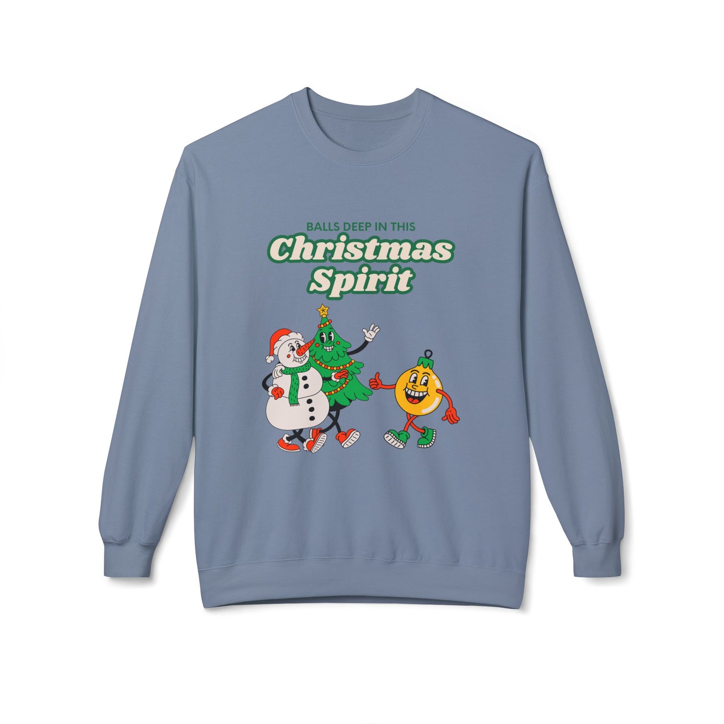 Friday Knights - Christmas Spirit  fleece sweater