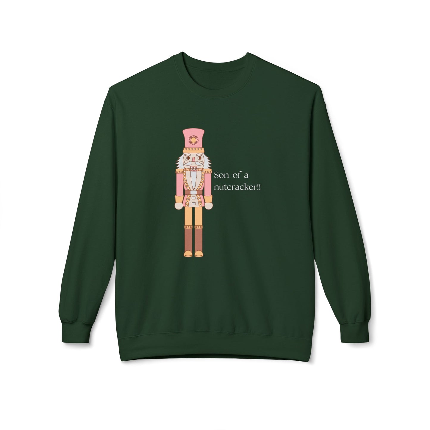 Friday Knights - Son of a nutcracker Fleece Crewneck Sweatshirt