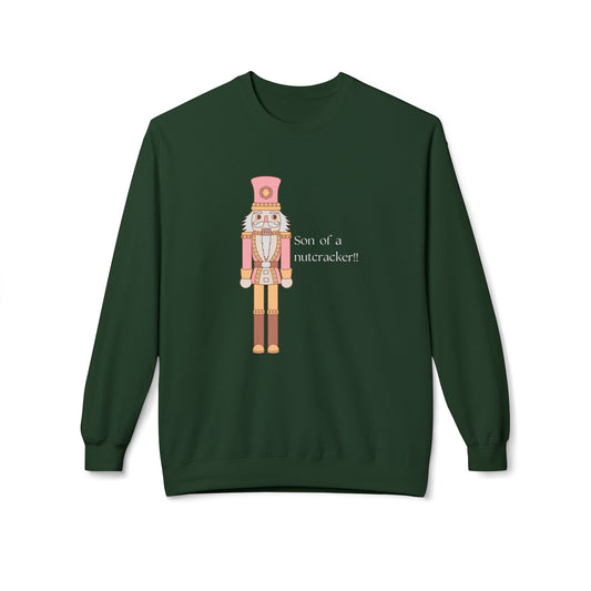 Friday Knights - Son of a nutcracker Fleece Crewneck Sweatshirt