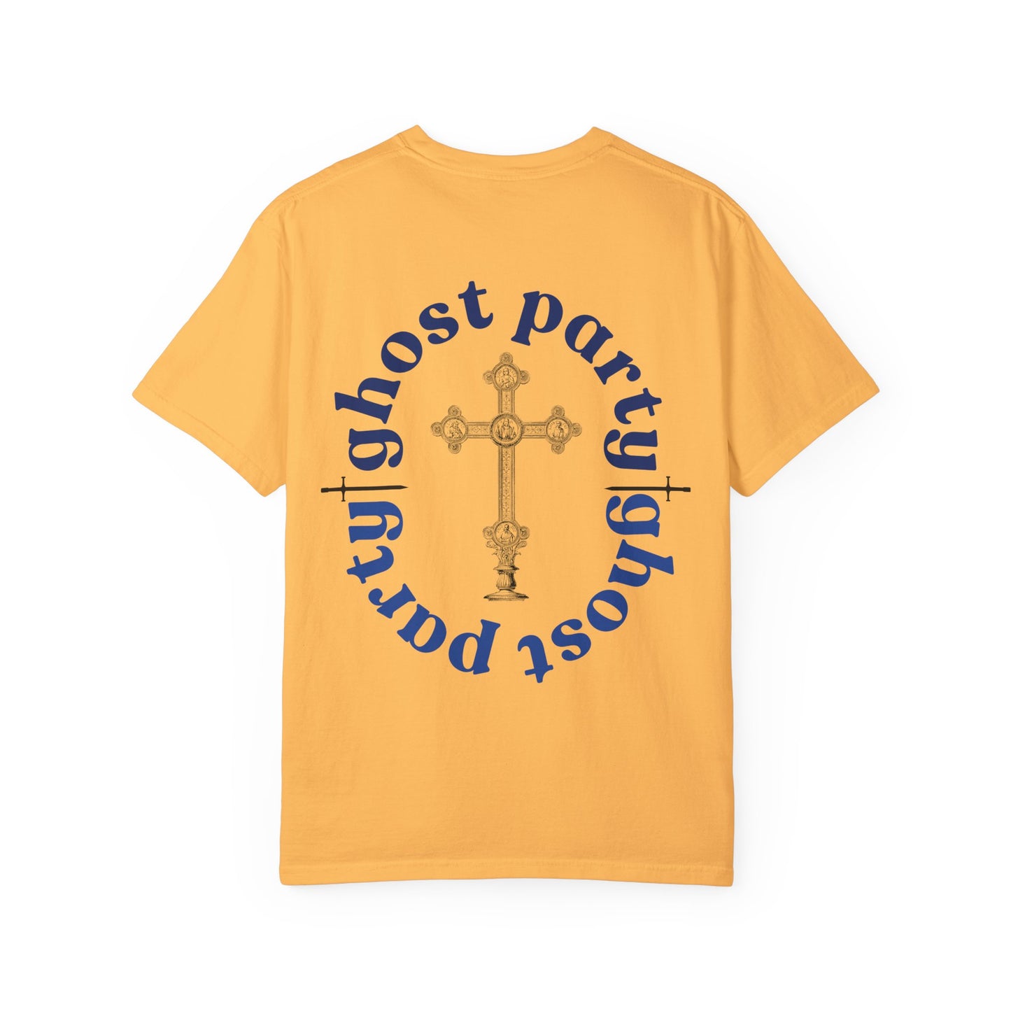 Ghost Party Blue Cross Back