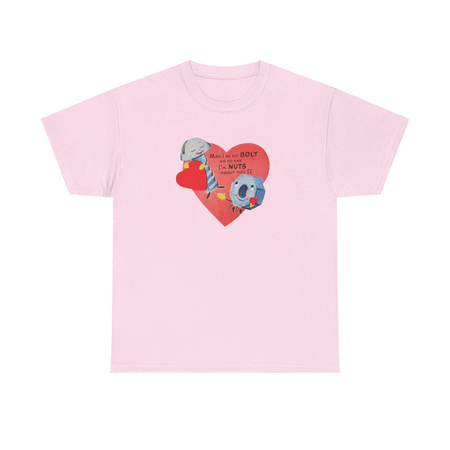 Friday Knights - Vintage Valentine Bolt and Nut tee