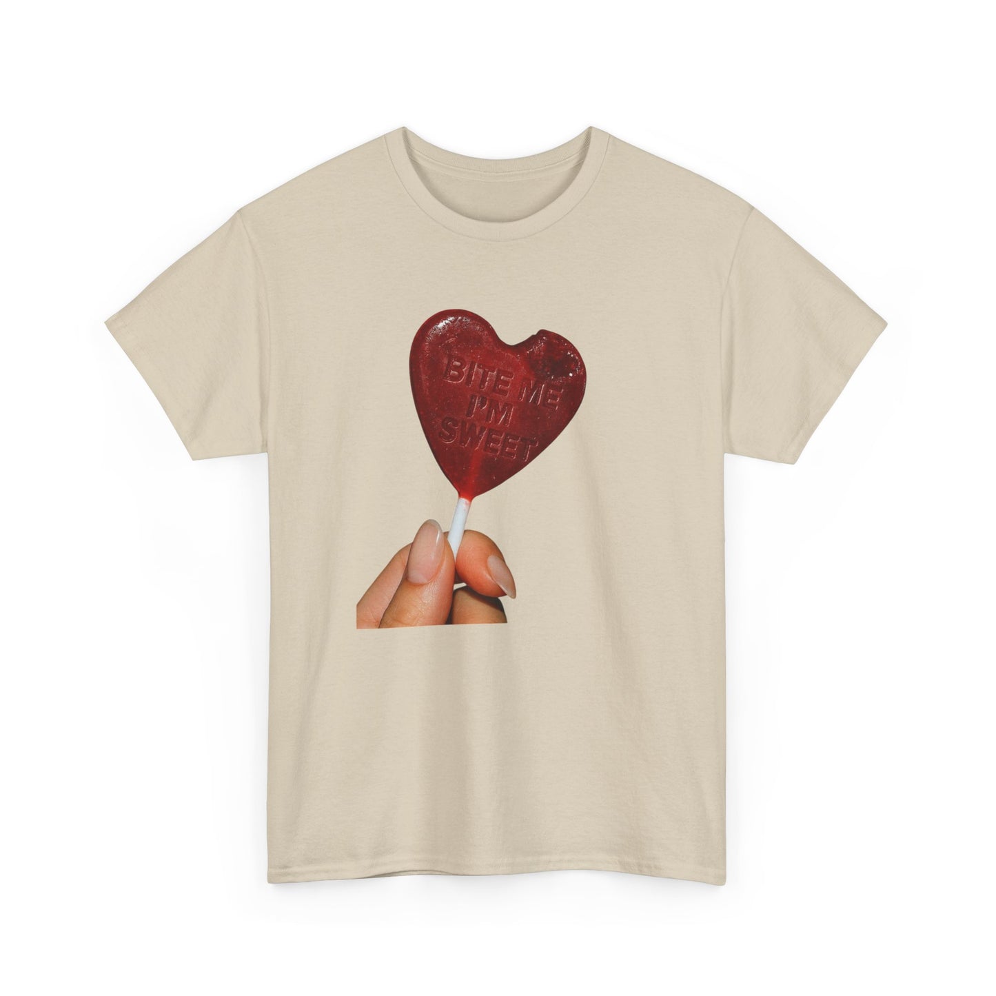 Friday Knights - 'Bite Me' Candy Heart T-Shirt