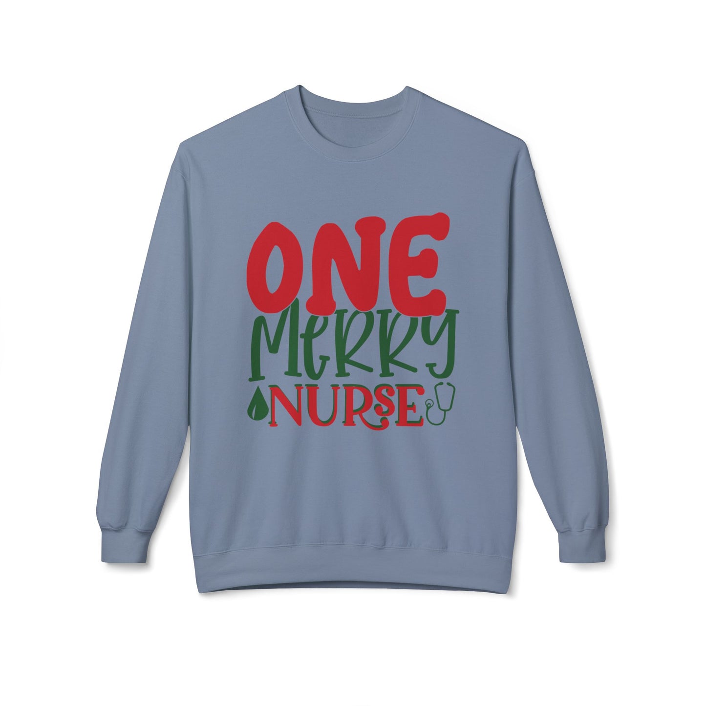 Friday Knights - One Merry Nurse FLEECE Sweatshirt
