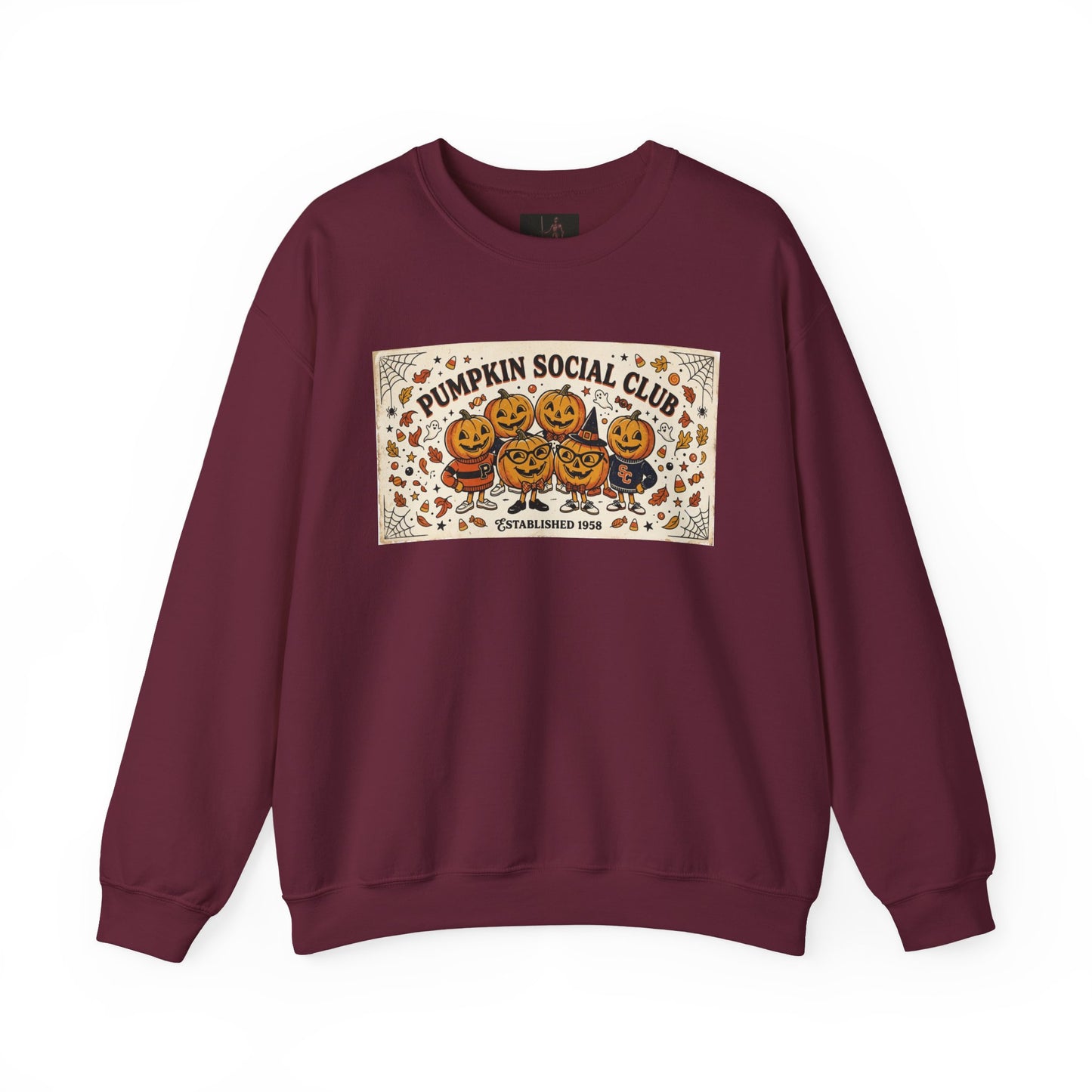 Friday Knights - Pumpkin Social Club Crewneck Sweatshirt