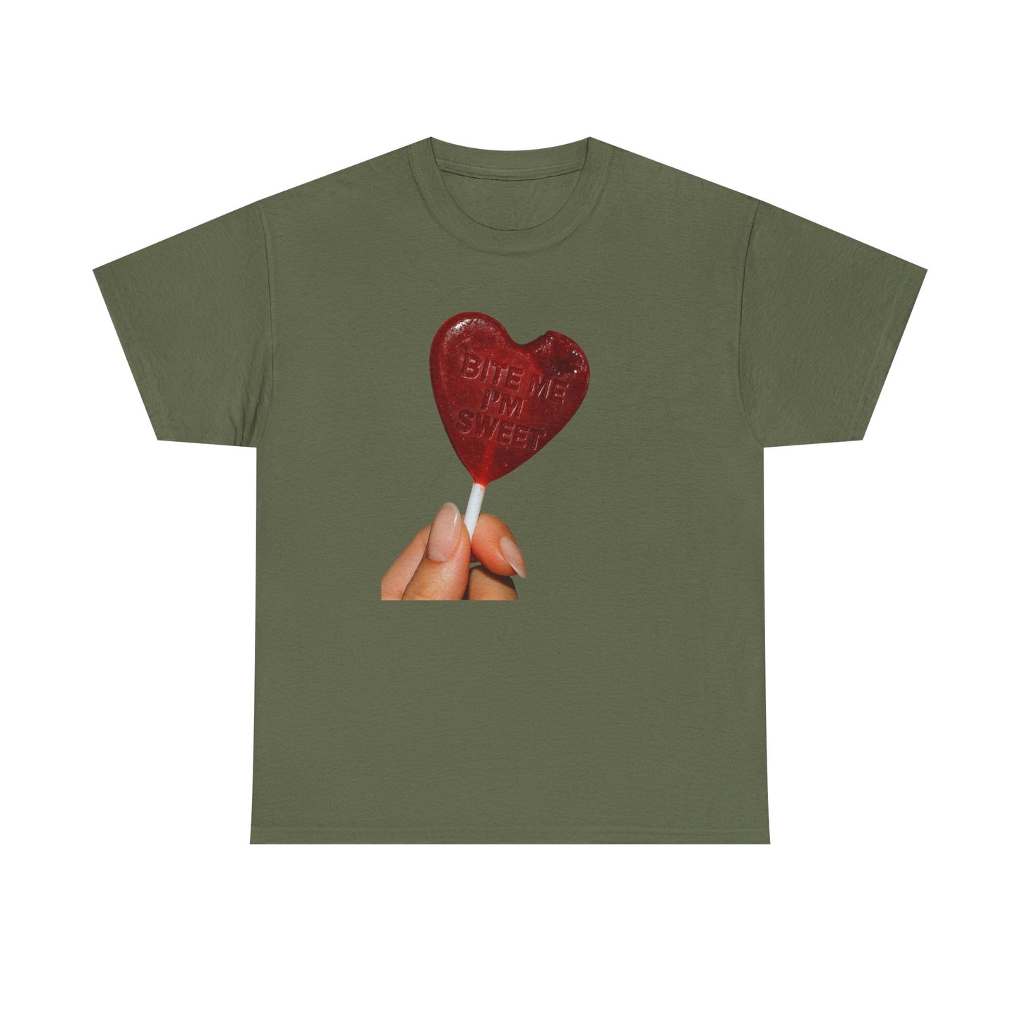 Friday Knights - 'Bite Me' Candy Heart T-Shirt