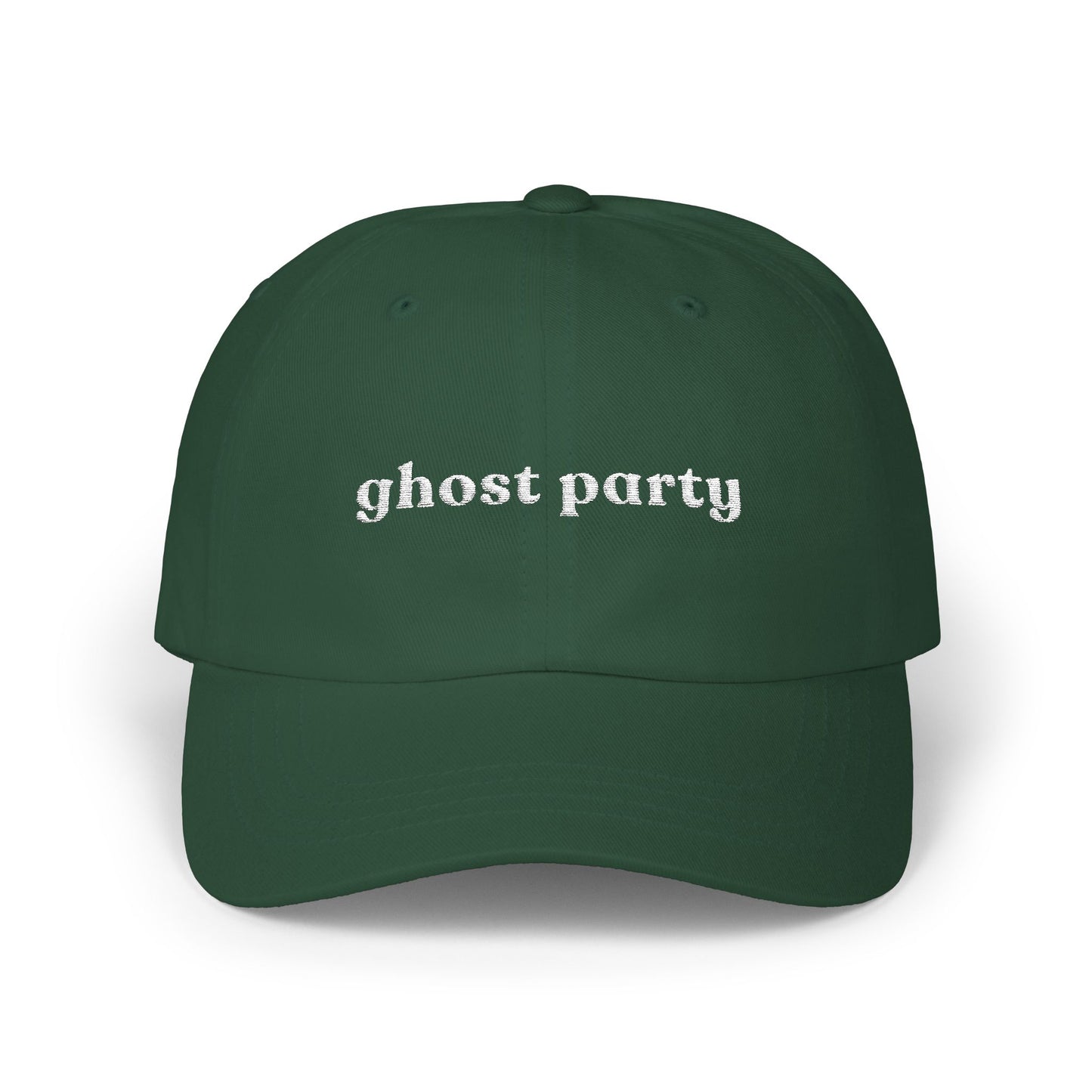 Ghost Party Dad Cap
