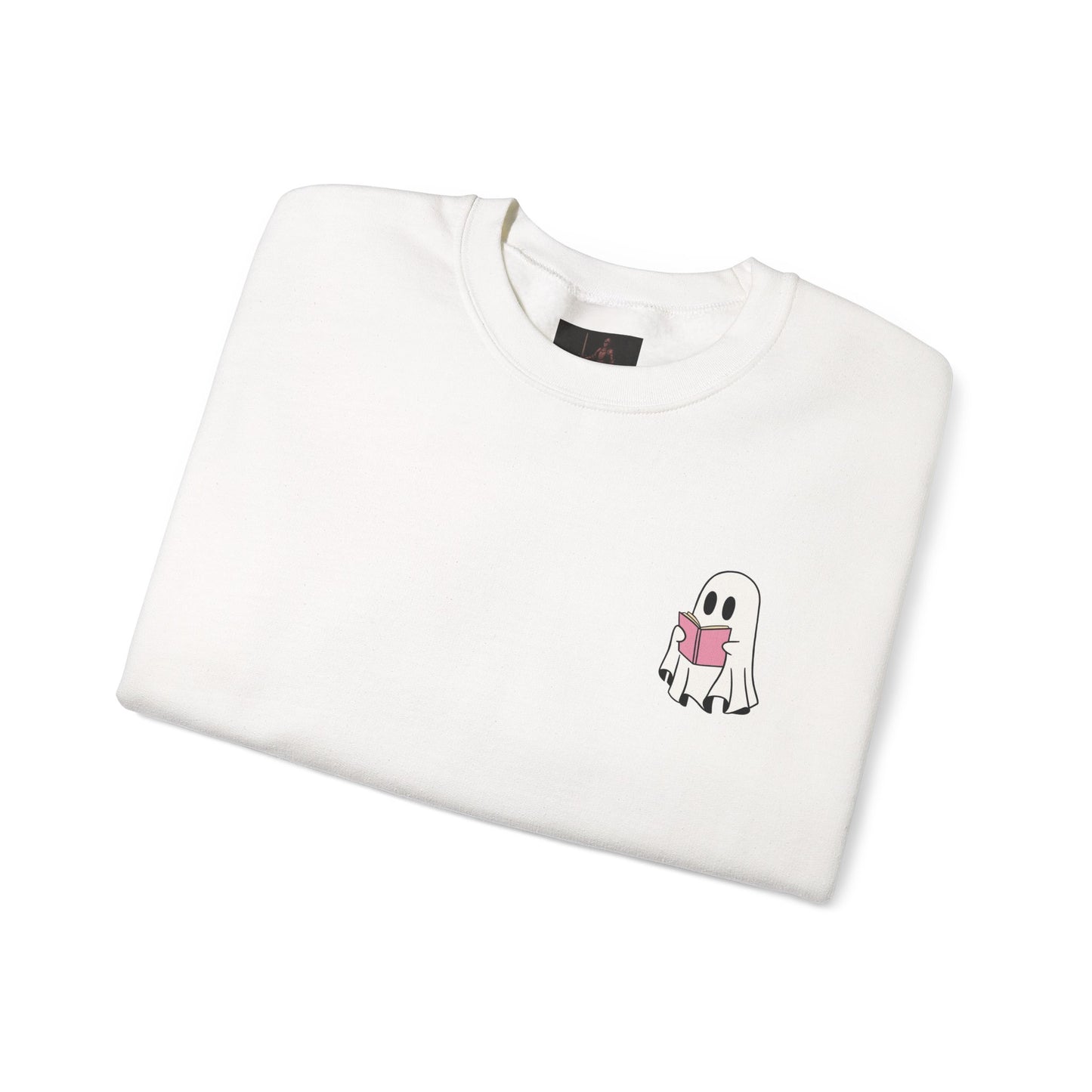 Friday Knights - Ghost Reading Crewneck Sweatshirt