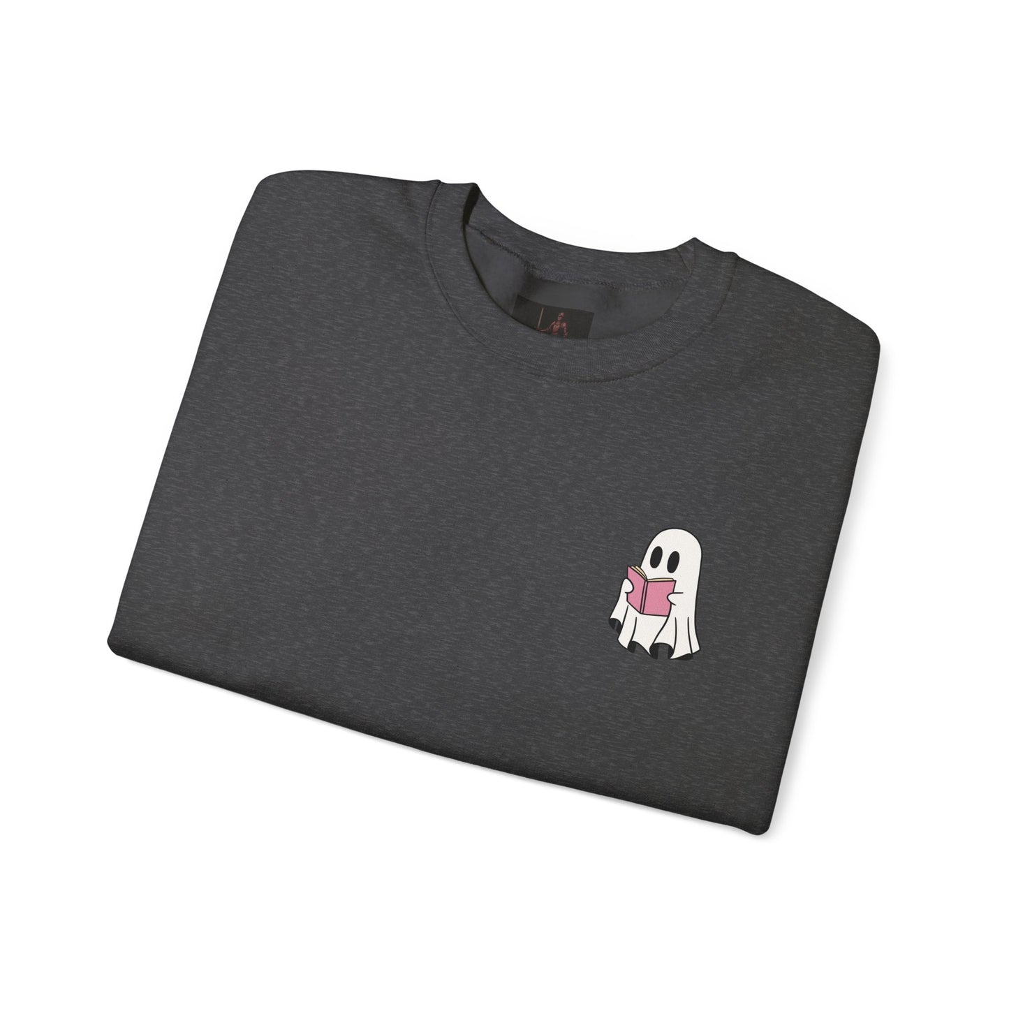 Friday Knights - Ghost Reading Crewneck Sweatshirt