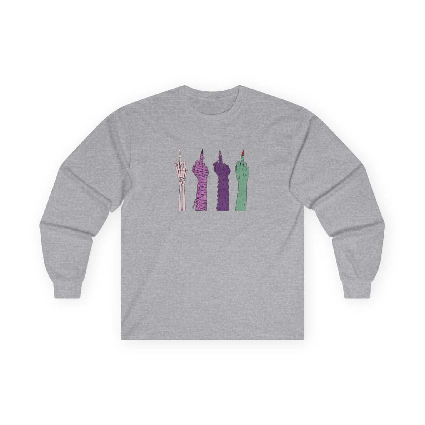 flipping ghouls sweater