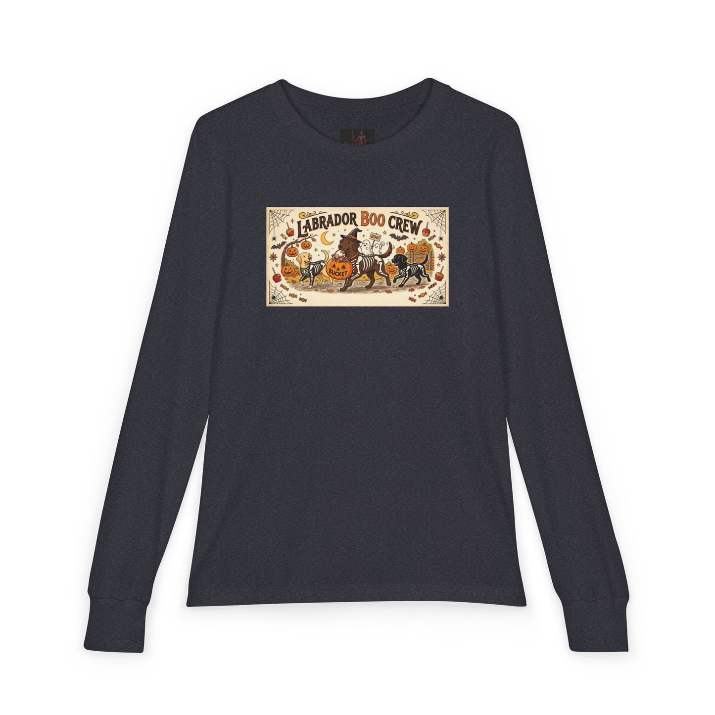 Friday Knights KIDS-  "Labrador Boo Crew" Halloween Dog Graphic