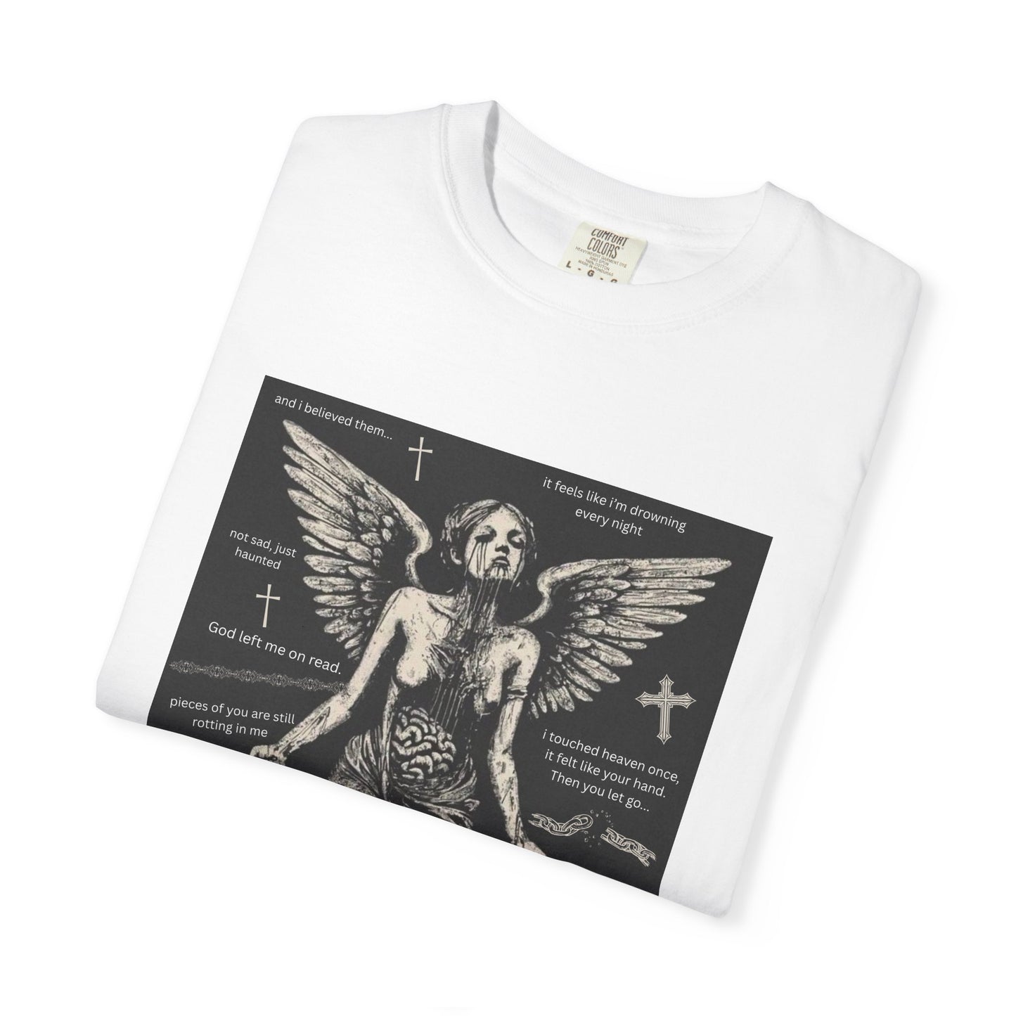 drowning angel tee