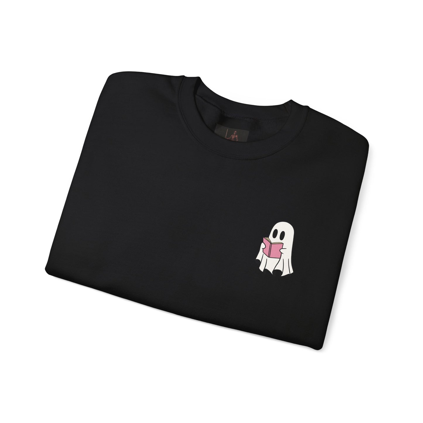 Friday Knights - Ghost Reading Crewneck Sweatshirt