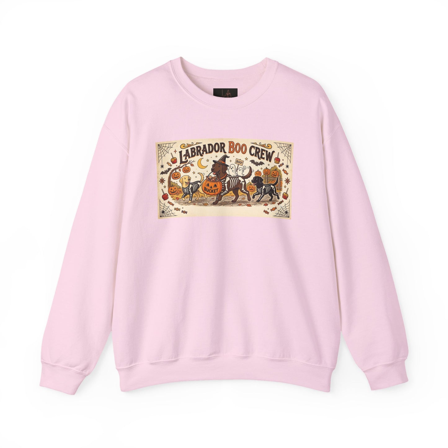 Friday Knights - Labrador Boo Crew Halloween Sweatshirt