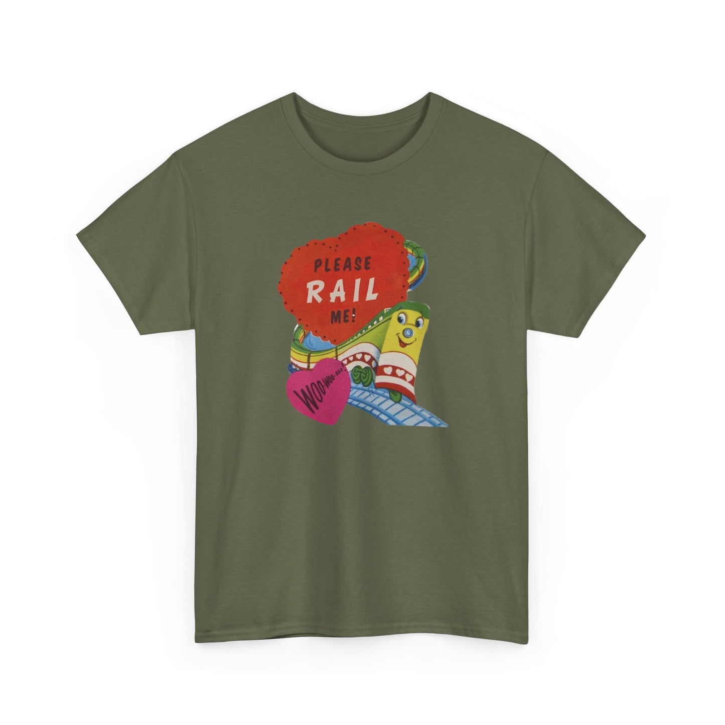 Friday Knights - Please Rail Me Cartoon Graphic Tee