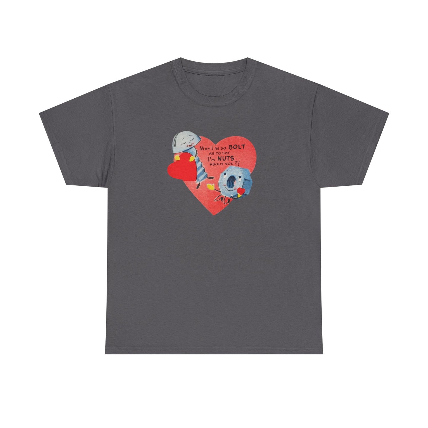 Friday Knights - Vintage Valentine Bolt and Nut tee