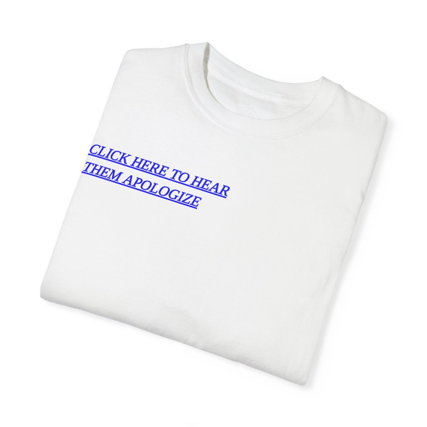 click here to hear them apologize