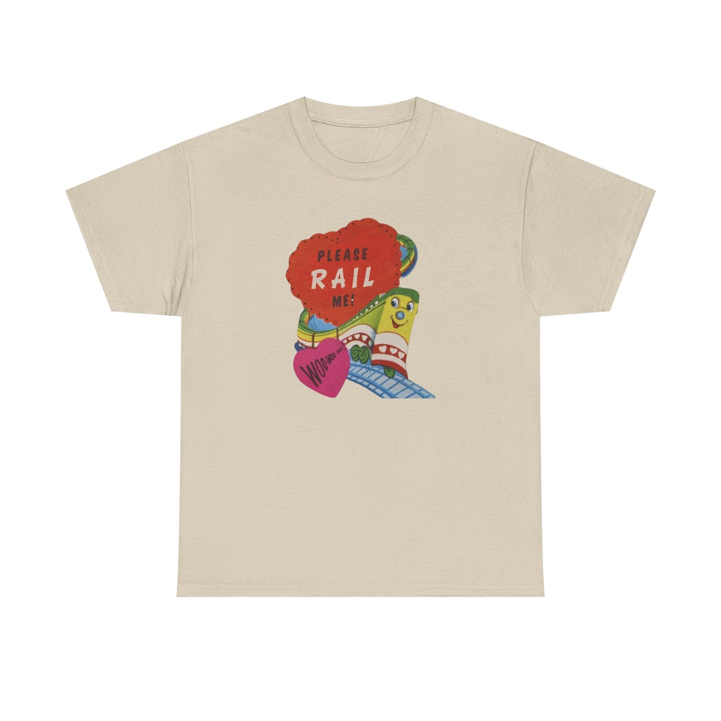 Friday Knights - Please Rail Me Cartoon Graphic Tee