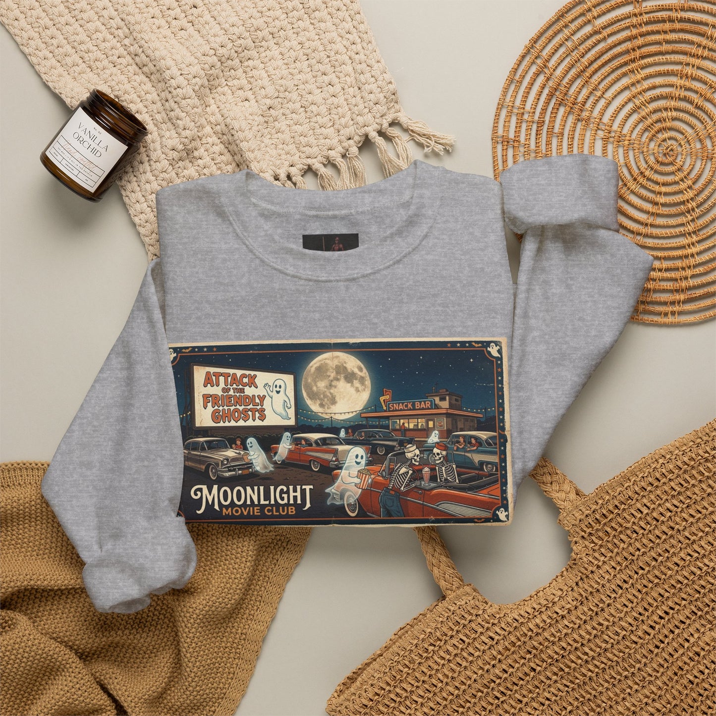 Friday Knights - Moonlight Drive Crewneck Sweatshirt