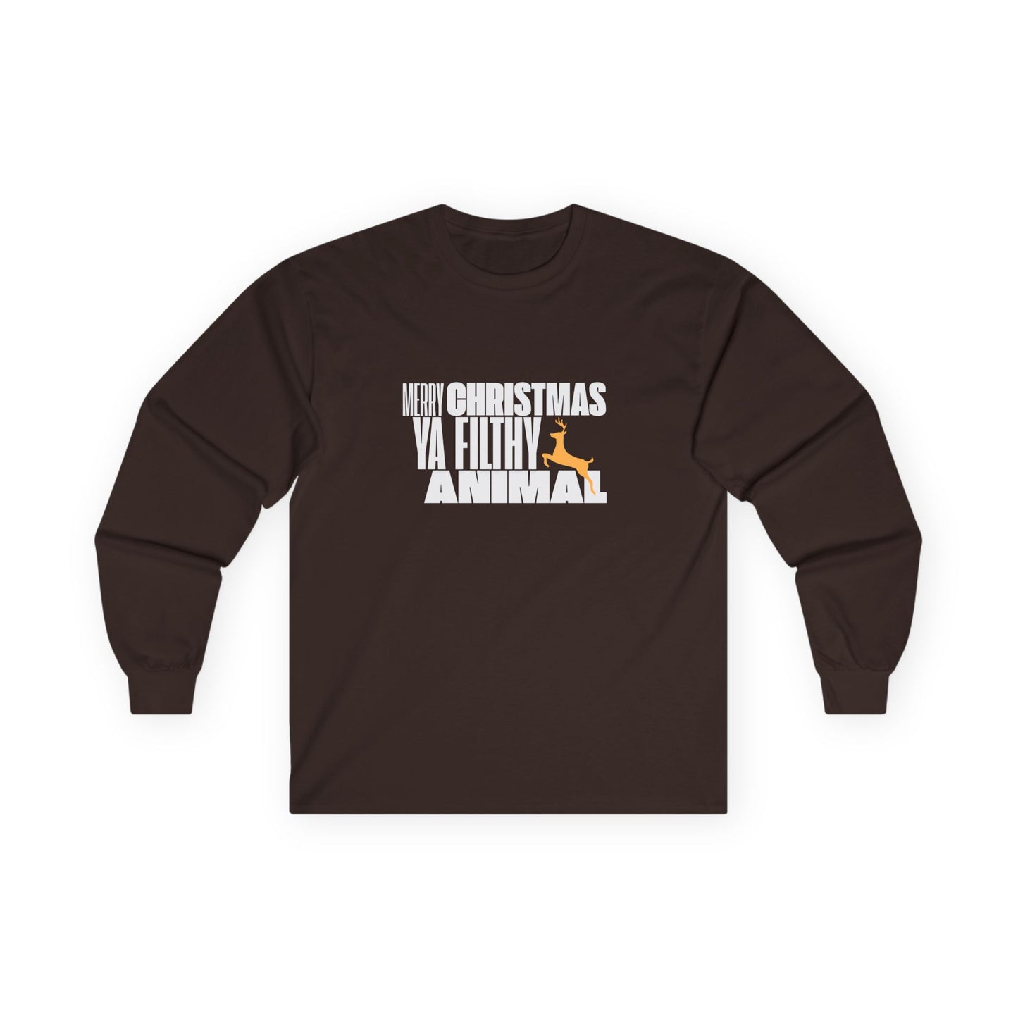 Friday Knights - 'Merry Christmas ya filthy animal' NONFLEECE sweater