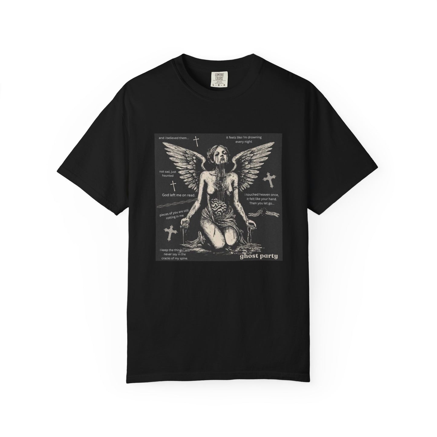 drowning angel tee