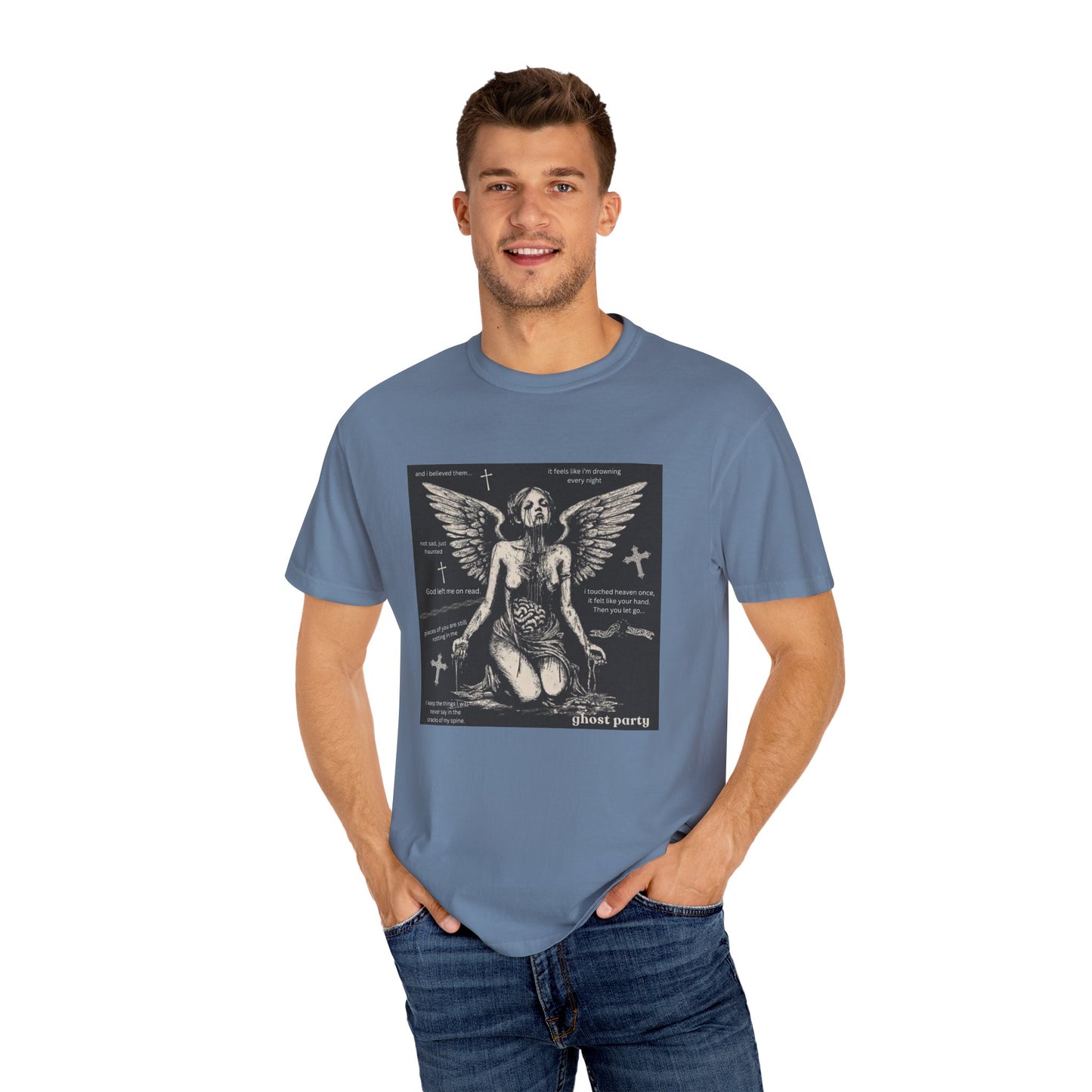 drowning angel tee