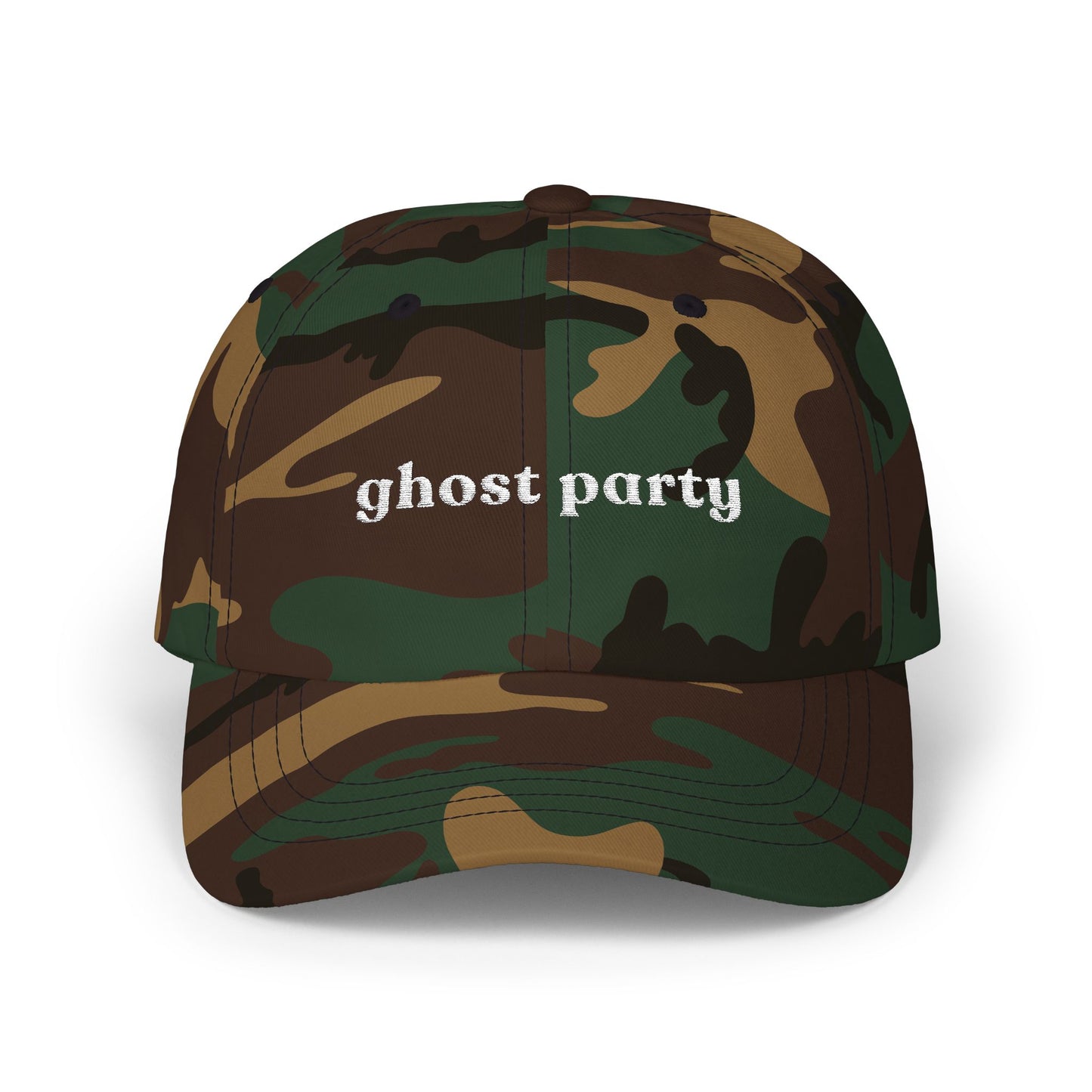 Ghost Party Dad Cap