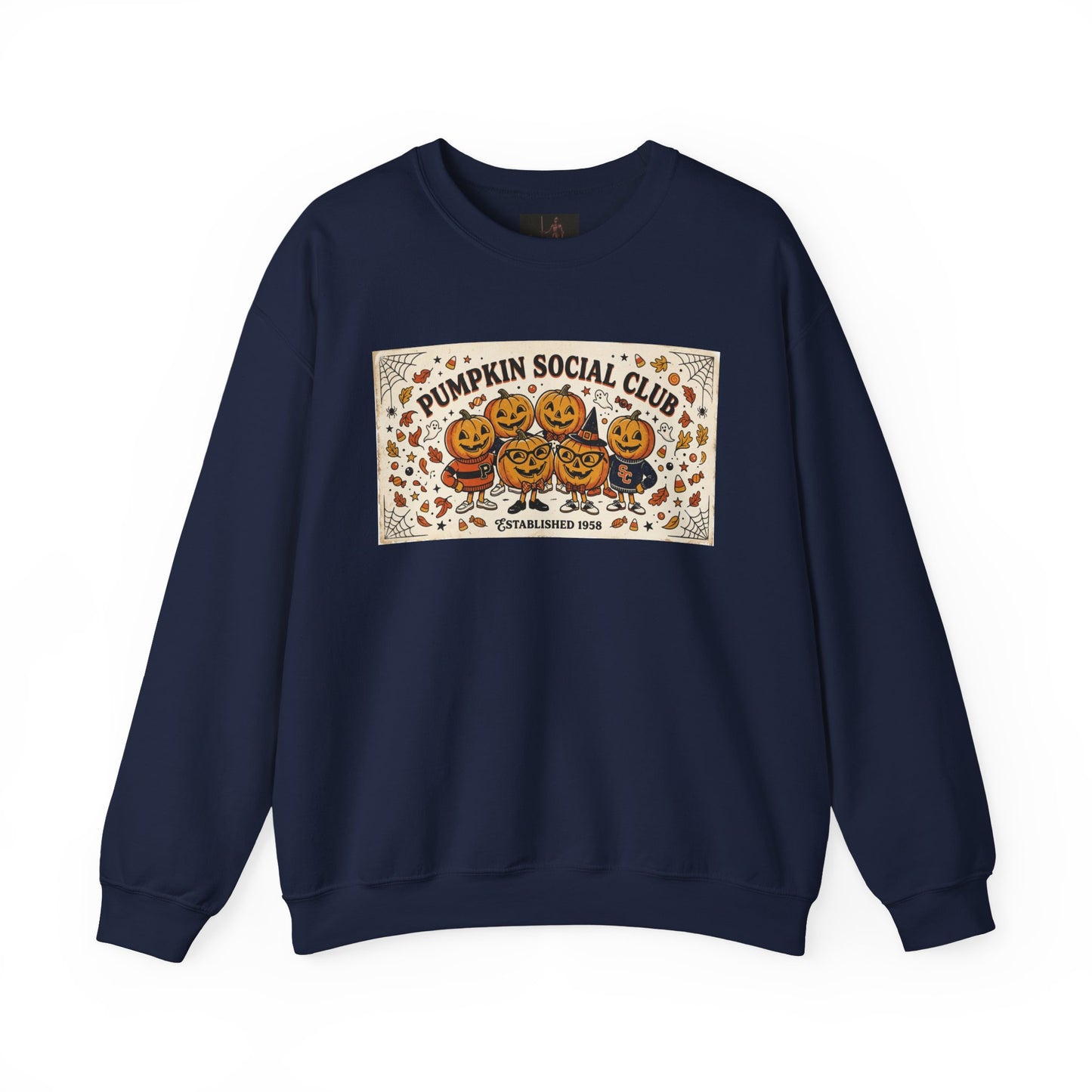 Friday Knights - Pumpkin Social Club Crewneck Sweatshirt