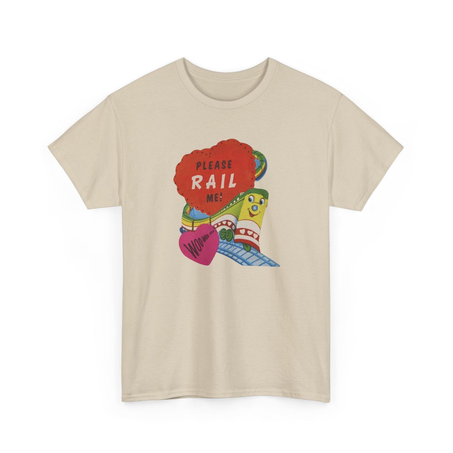 Friday Knights - Please Rail Me Cartoon Graphic Tee