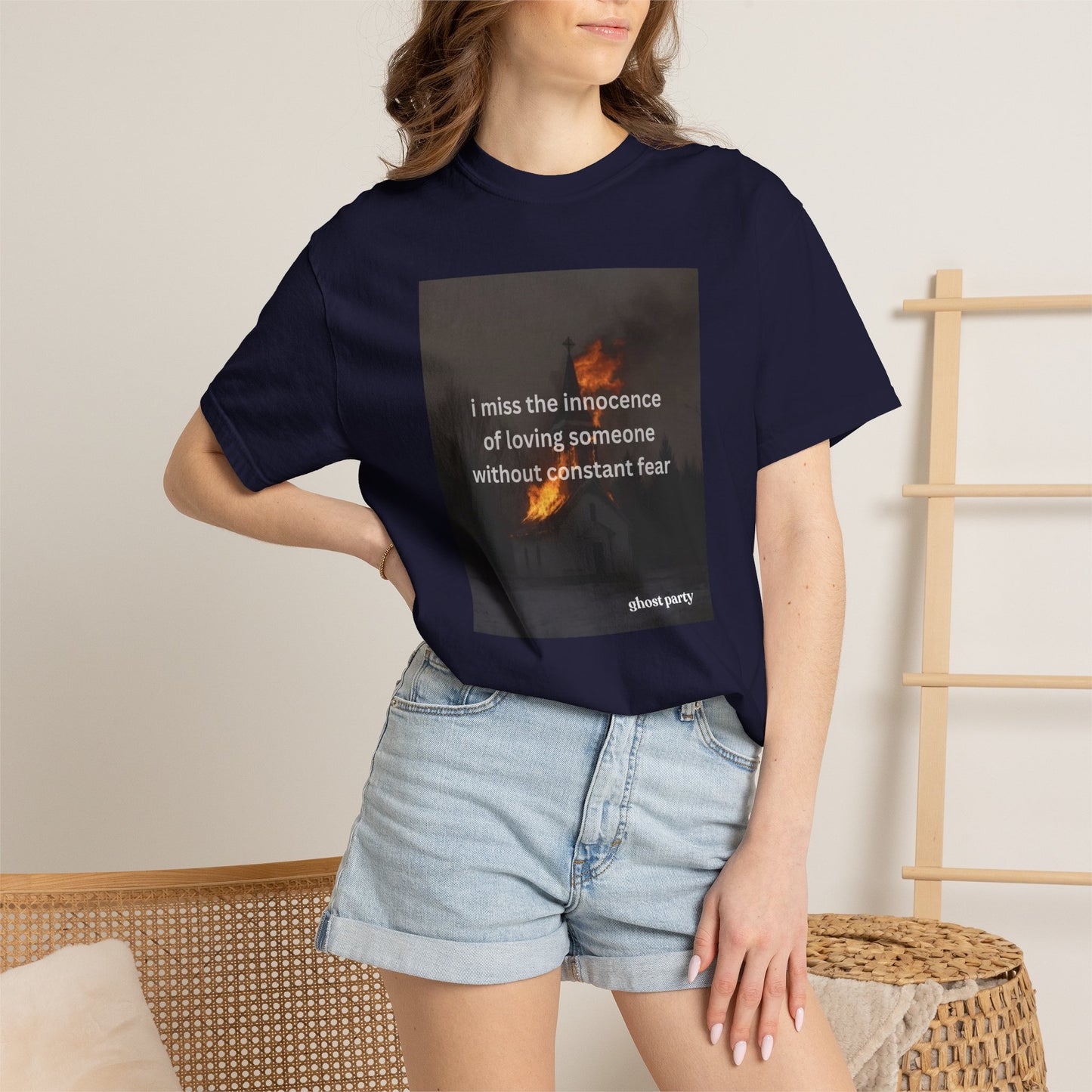 “I miss the innocence of loving someone without constant fear” Graphic Tee