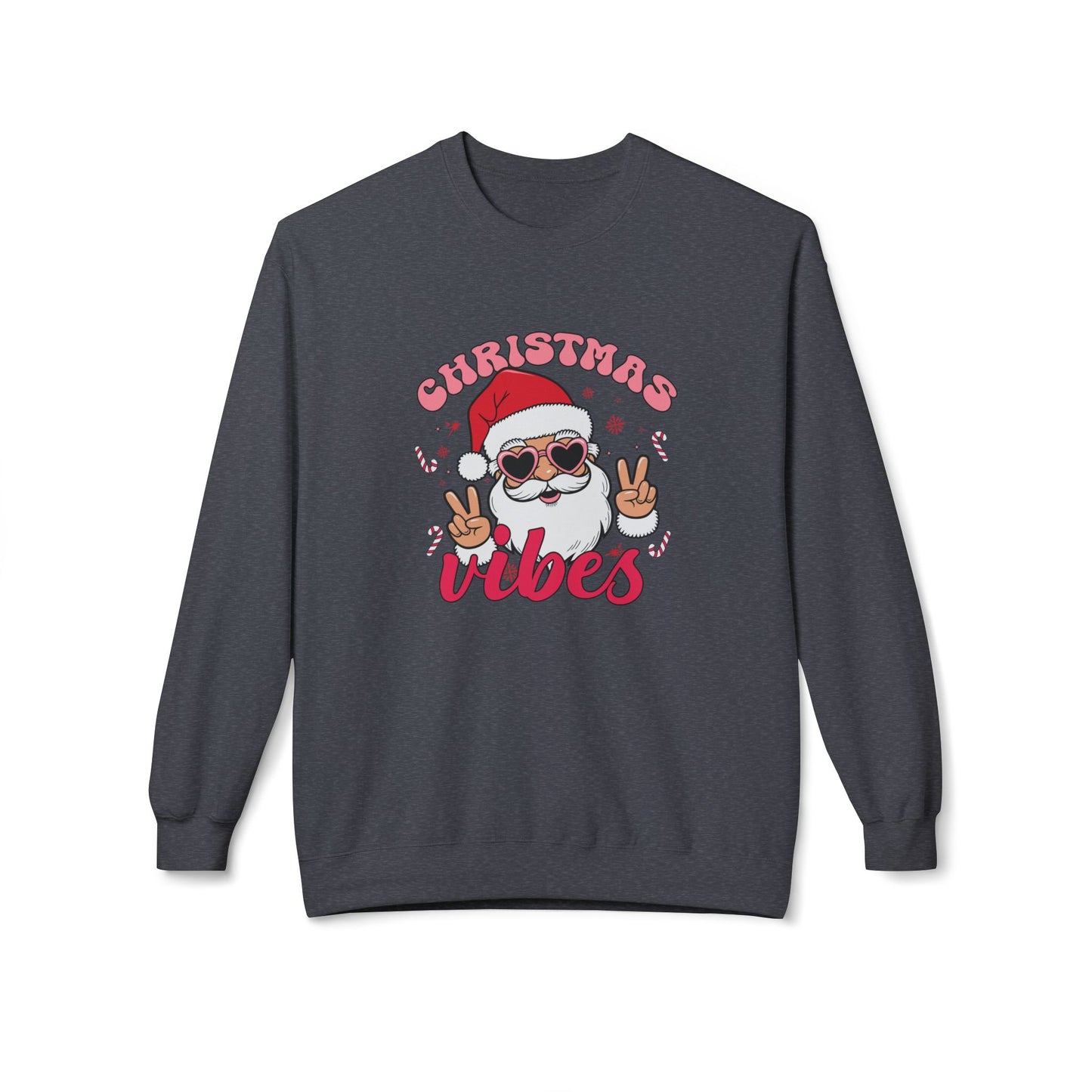 Friday Knights - Christmas Vibes Crewneck fleece Sweatshirt