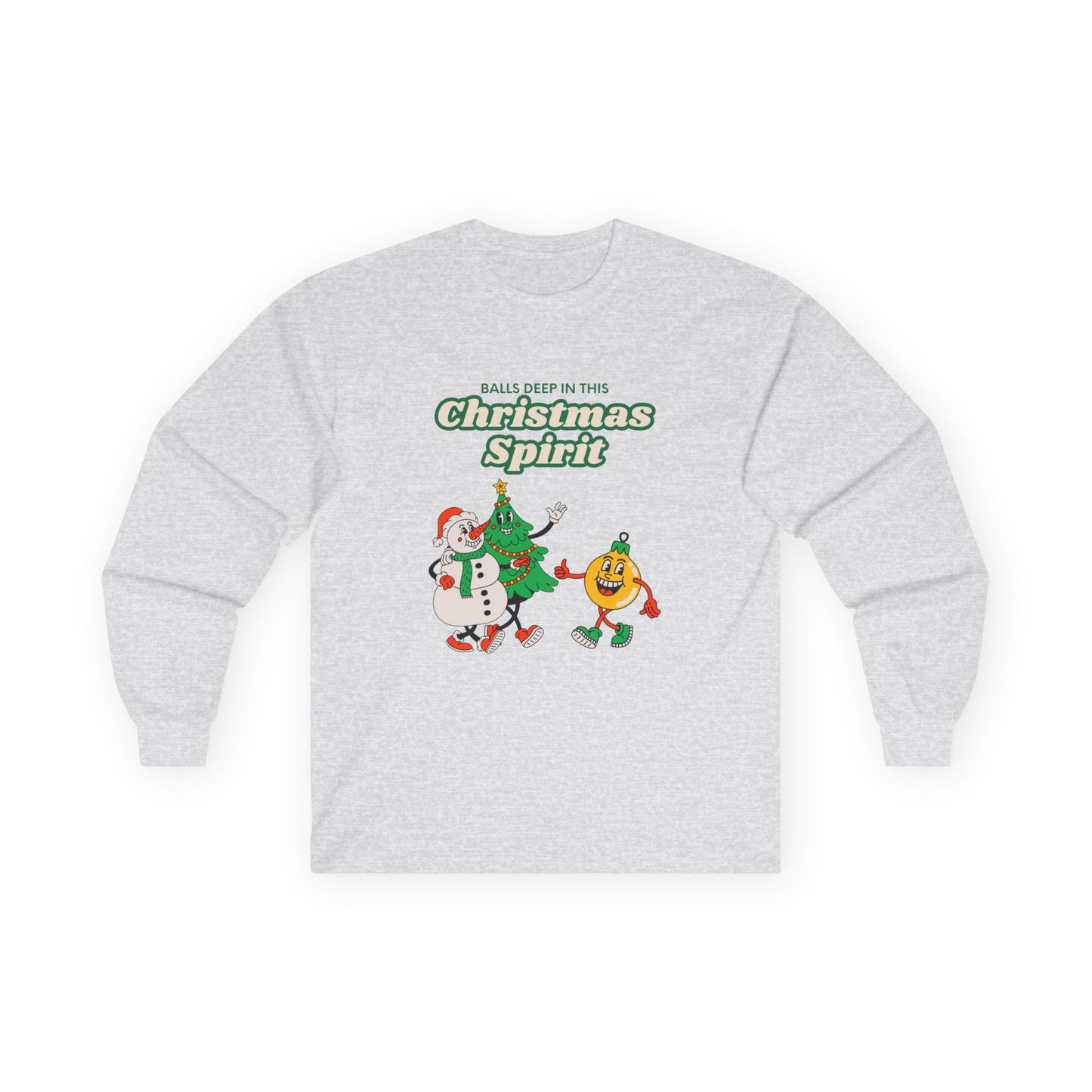 Friday Knights - Balls deep in the Christmas Spirit NONFLEECE sweater