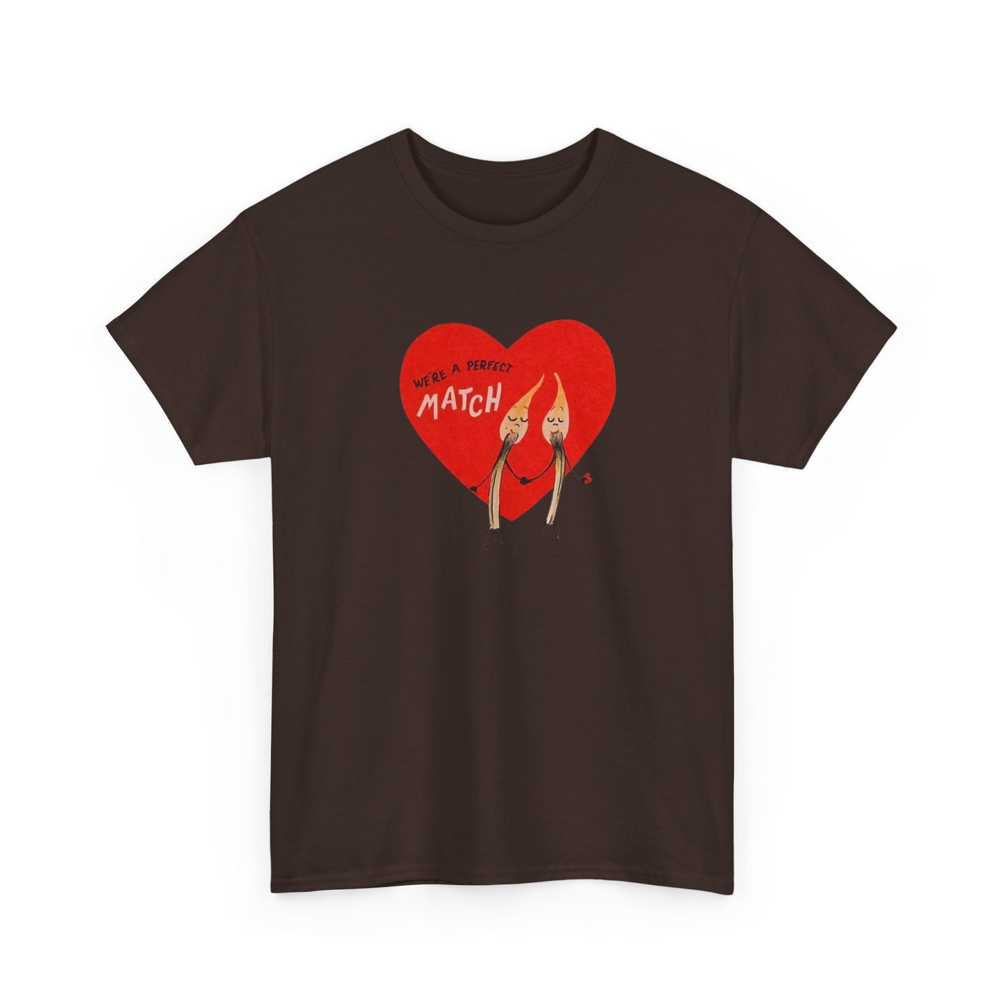 Friday Knights - vintage Valentine's perfect Match Tee