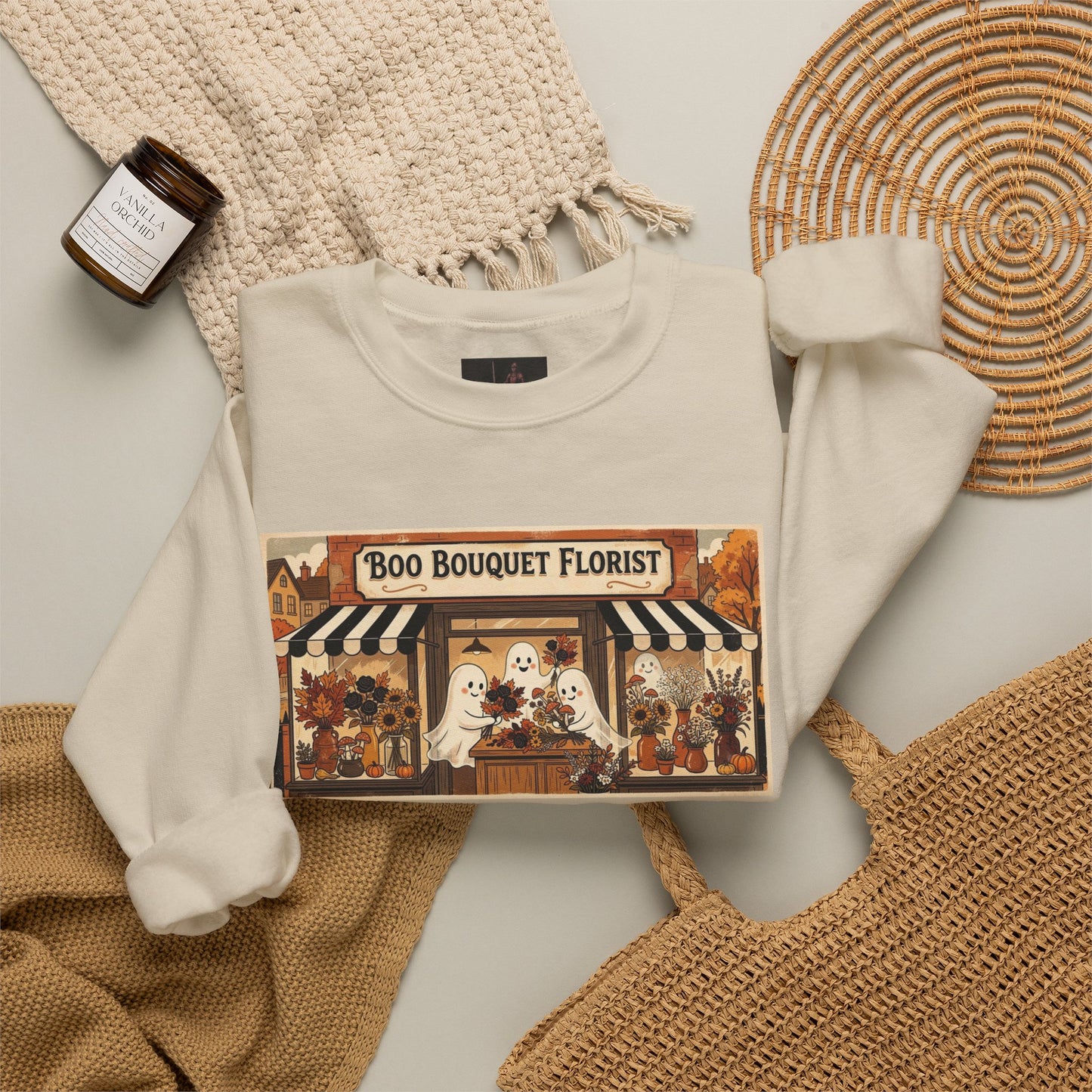Friday knights-  "Boo Bouquet Florist" Vintage Fall Design