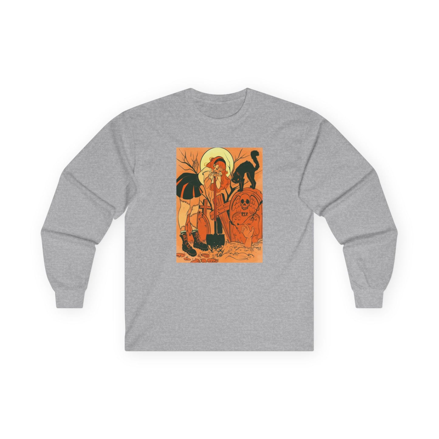cute graveyard sweater