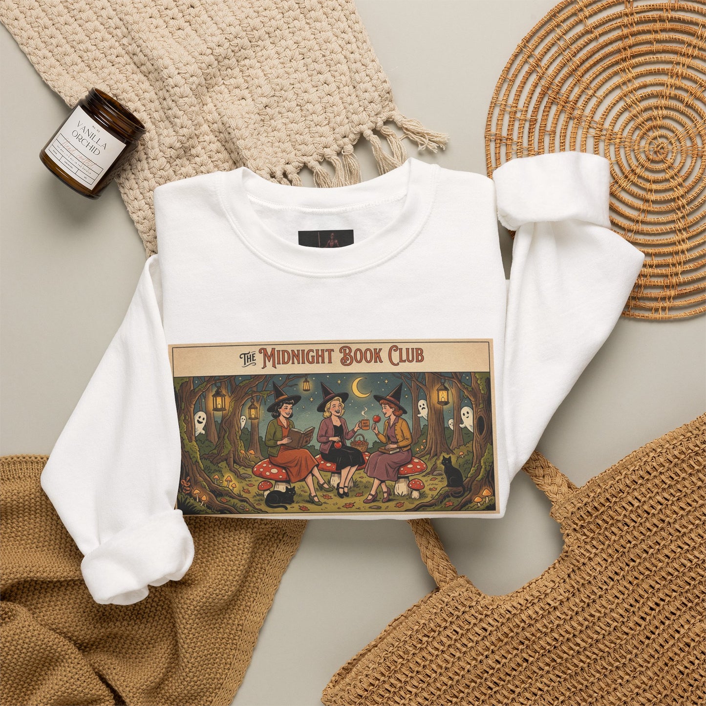 Friday Knights - Midnight Book Club Crewneck Sweatshirt