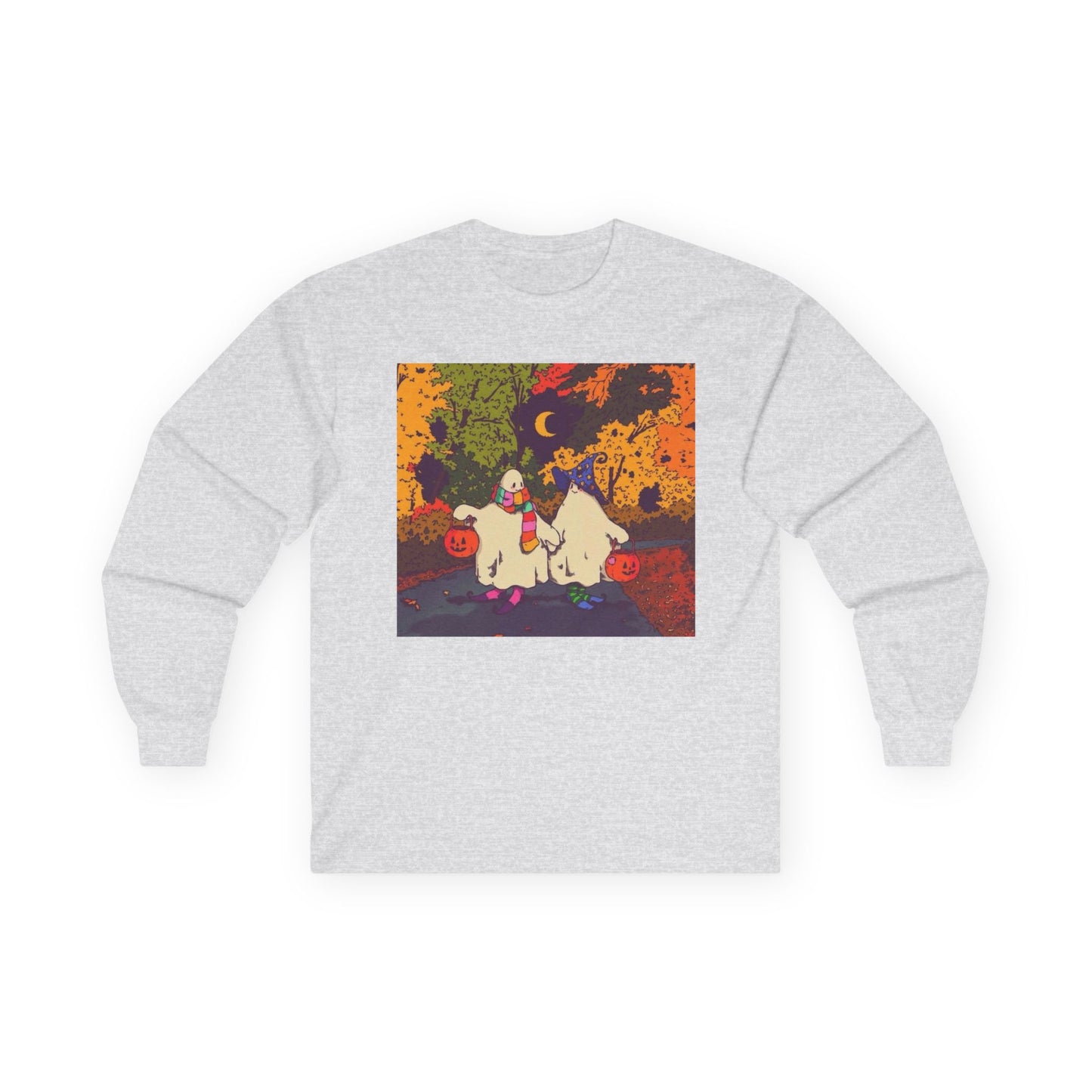 spooky walk ghost sweater