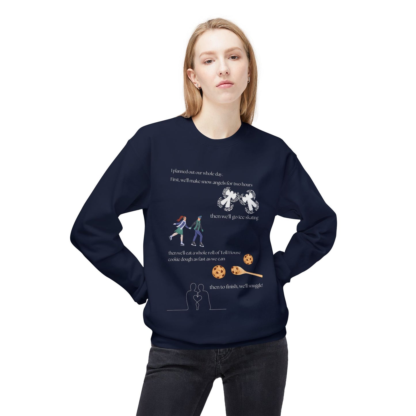Friday Knights - Our day planned Elf sweater